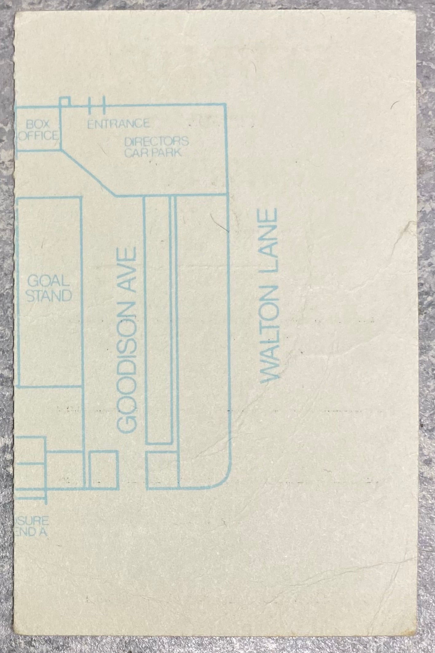 1977/78 ORIGINAL DIVISION ONE TICKET EVERTON V LIVERPOOL