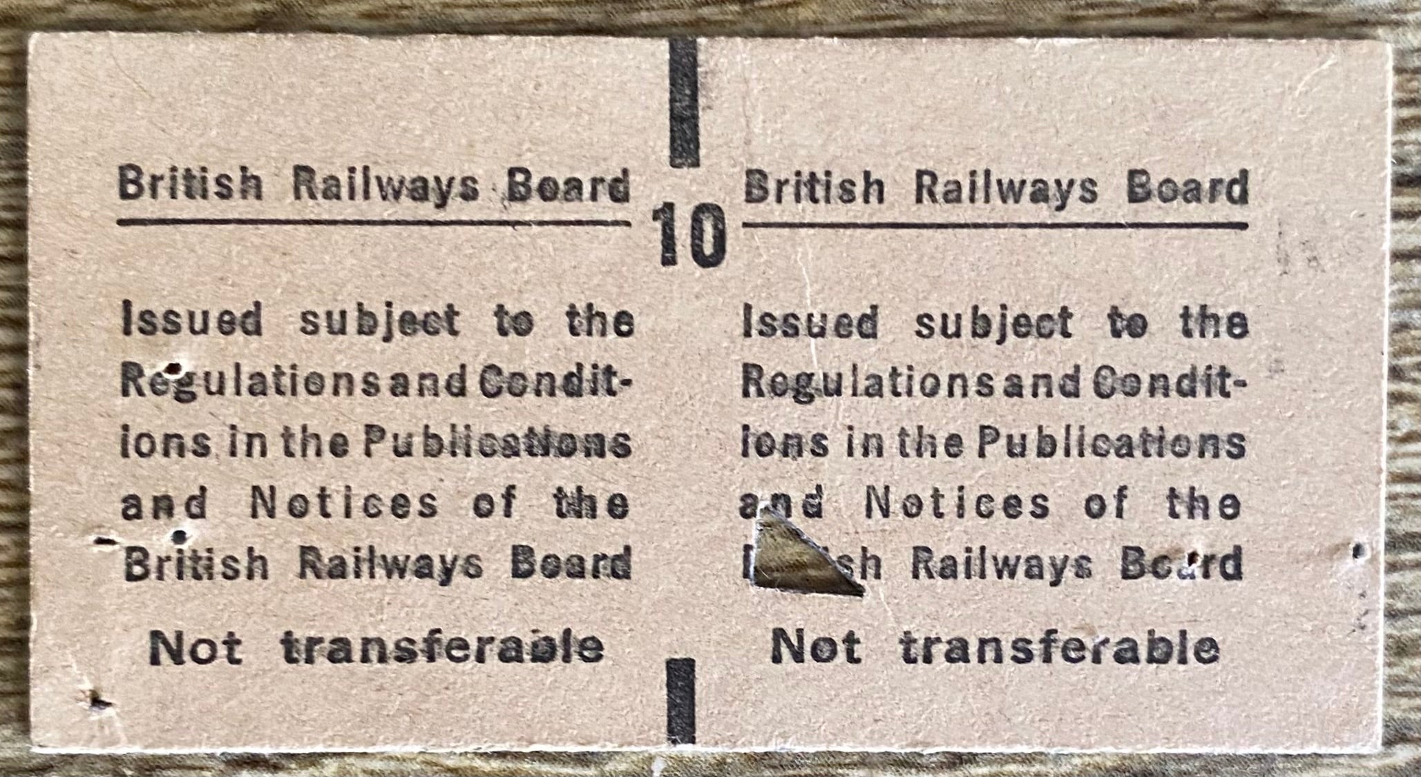 1981 ORIGINAL FOOTBALL SPECIAL BRITISH RAIL TRAIN TICKET WEST HAM UNITED TRAVELLING TO BOLTON