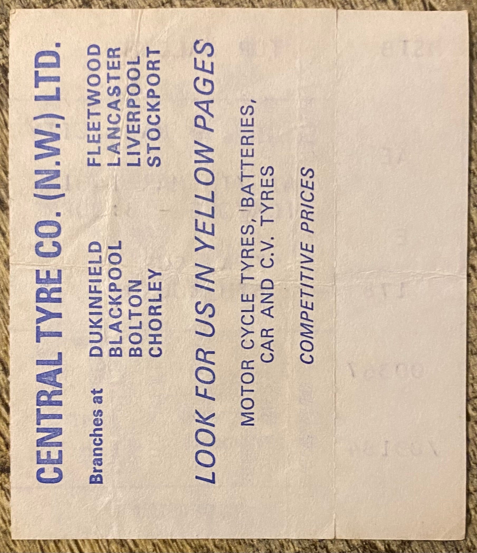 1980/81 ORIGINAL FA CUP 6TH ROUND TICKET EVERTON V MANCHESTER CITY