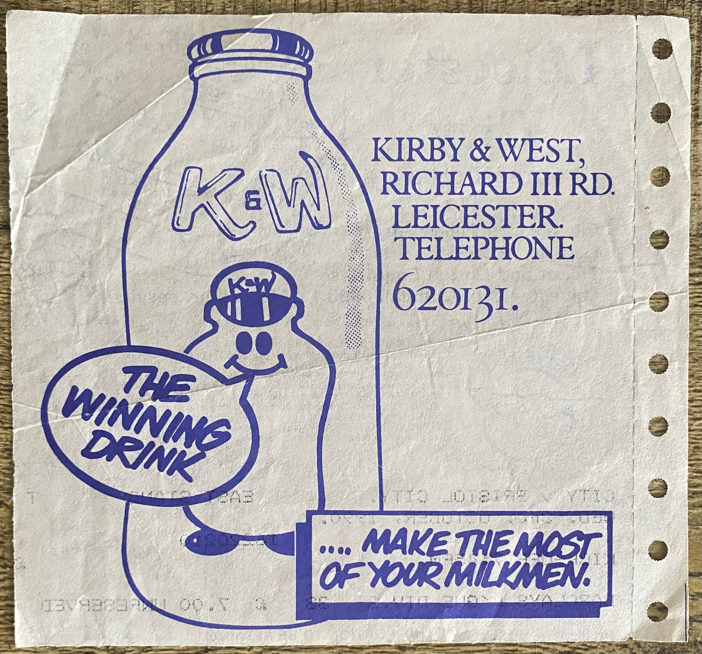 1990/91 ORIGINAL DIVISION 2 TICKET LEICESTER CITY V BRISTOL CITY