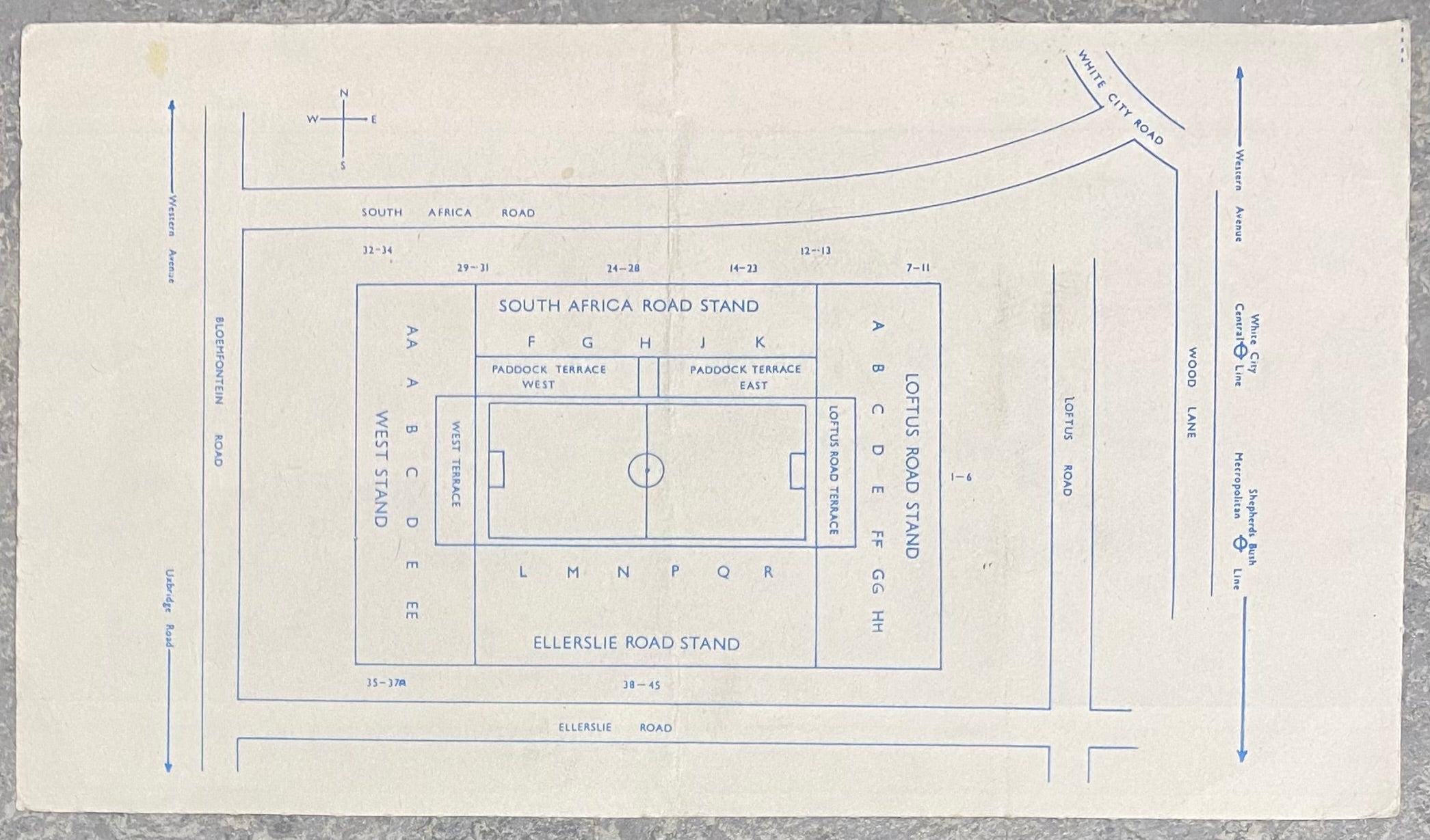 1988/89 ORIGINAL DIVISION ONE TICKET QUEENS PARK RANGERS V WIMBLEDON