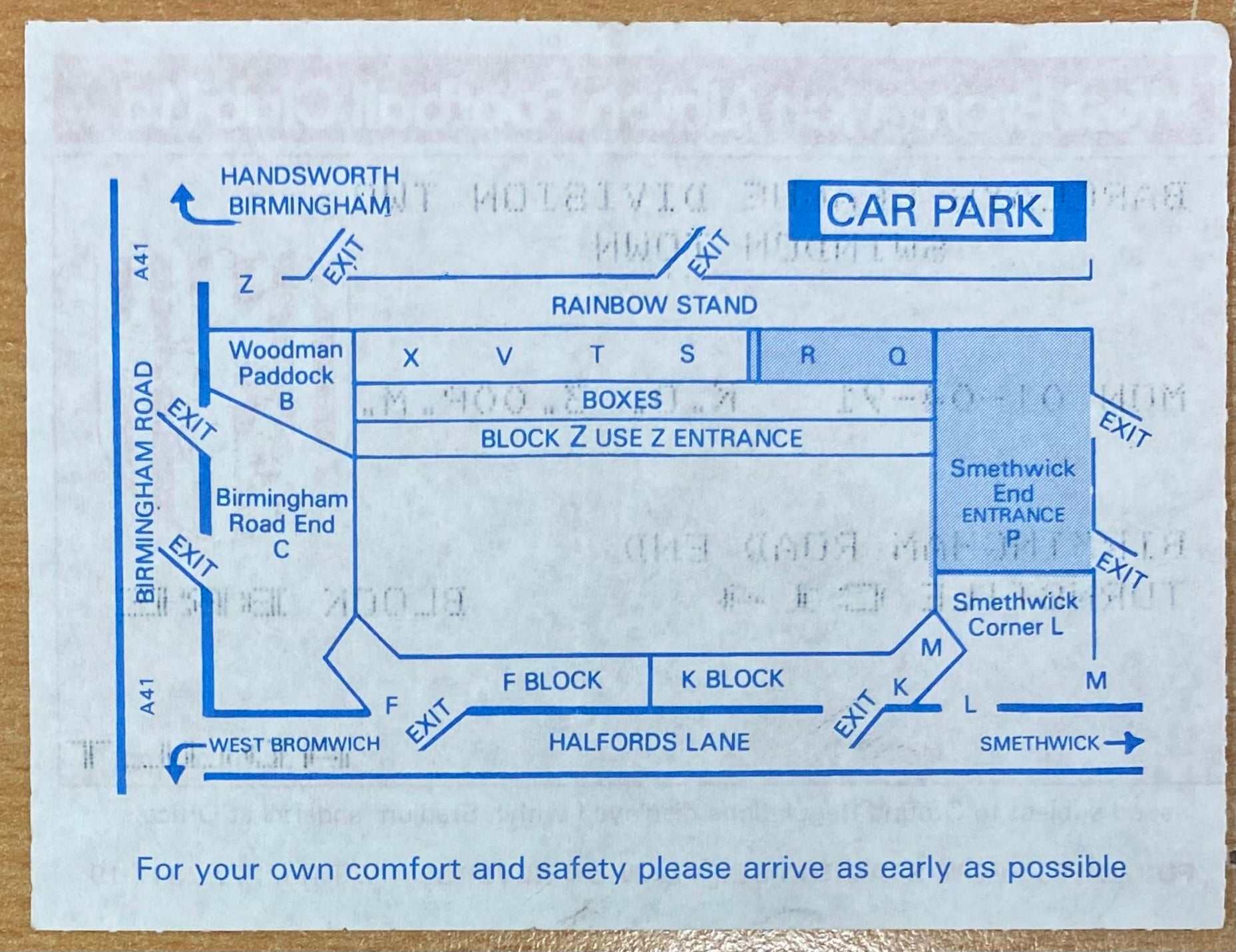1990/91 ORIGINAL DIVISION 2 TICKET WEST BROMWICH ALBION V SWINDON TOWN