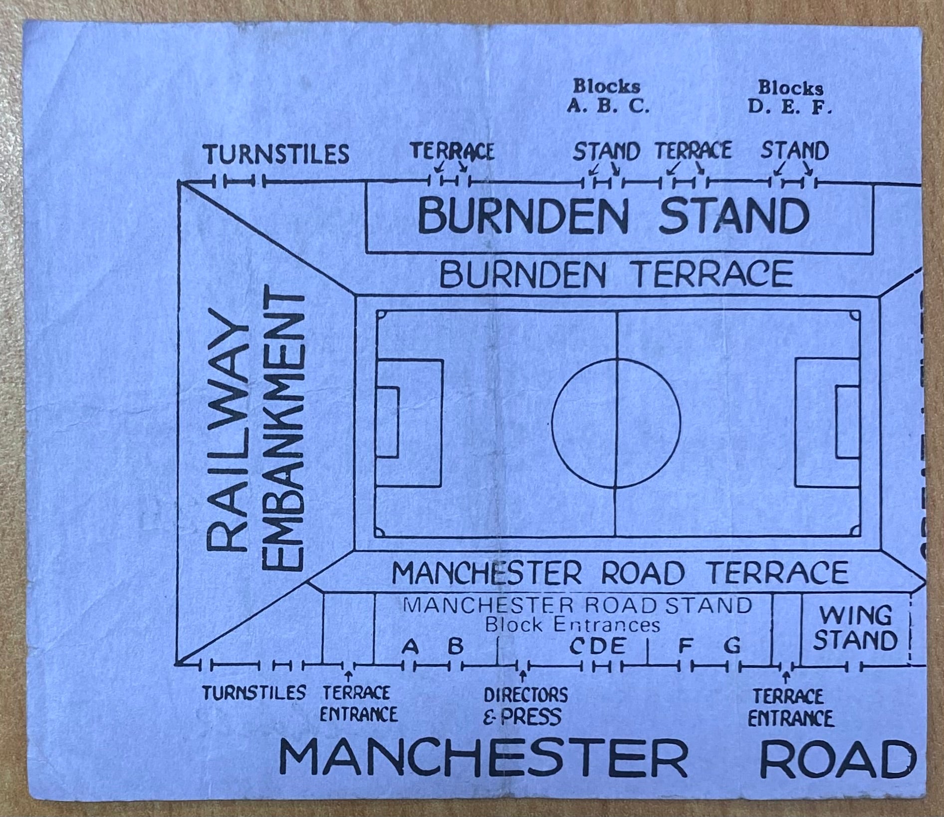 1977/78 ORIGINAL DIVISION TWO TICKET BOLTON WANDERERS V TOTTENHAM HOTSPUR