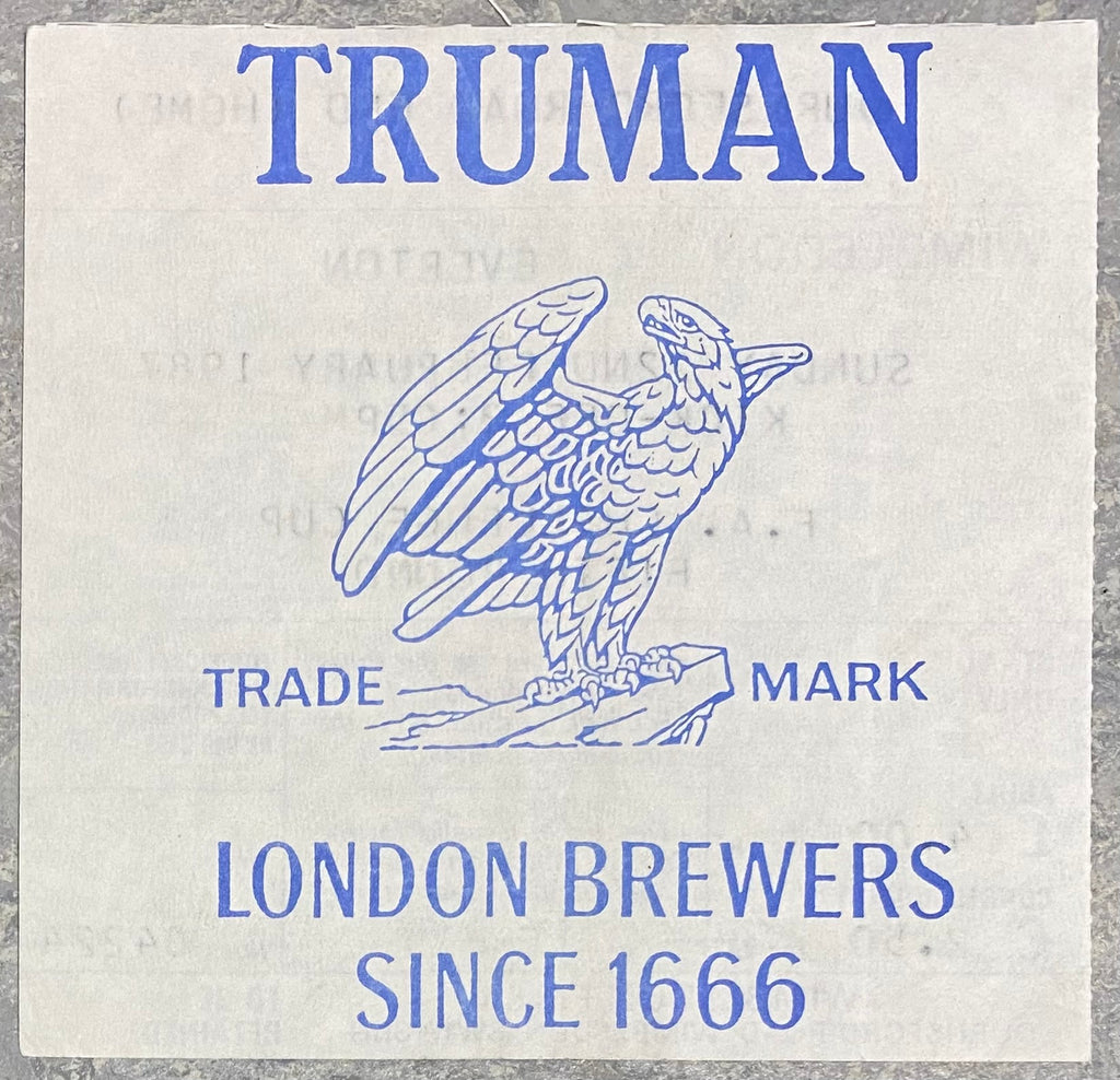 1986/87 ORIGINAL FA CUP 5TH ROUND TICKET WIMBLEDON V EVERTON