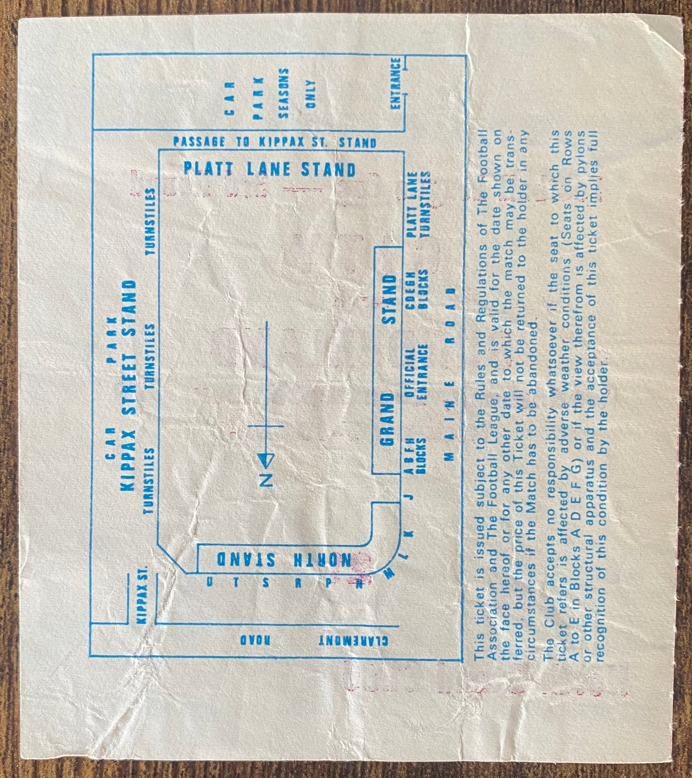 1979/80 ORIGINAL LEAGUE CUP 3RD ROUND TICKET MANCHESTER CITY V SUNDERLAND