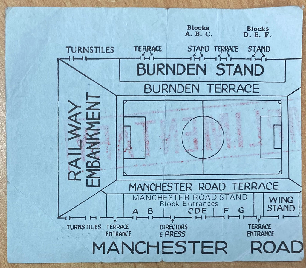 1977/78 ORIGINAL DIVISION TWO TICKET BOLTON WANDERERS V TOTTENHAM HOTSPUR