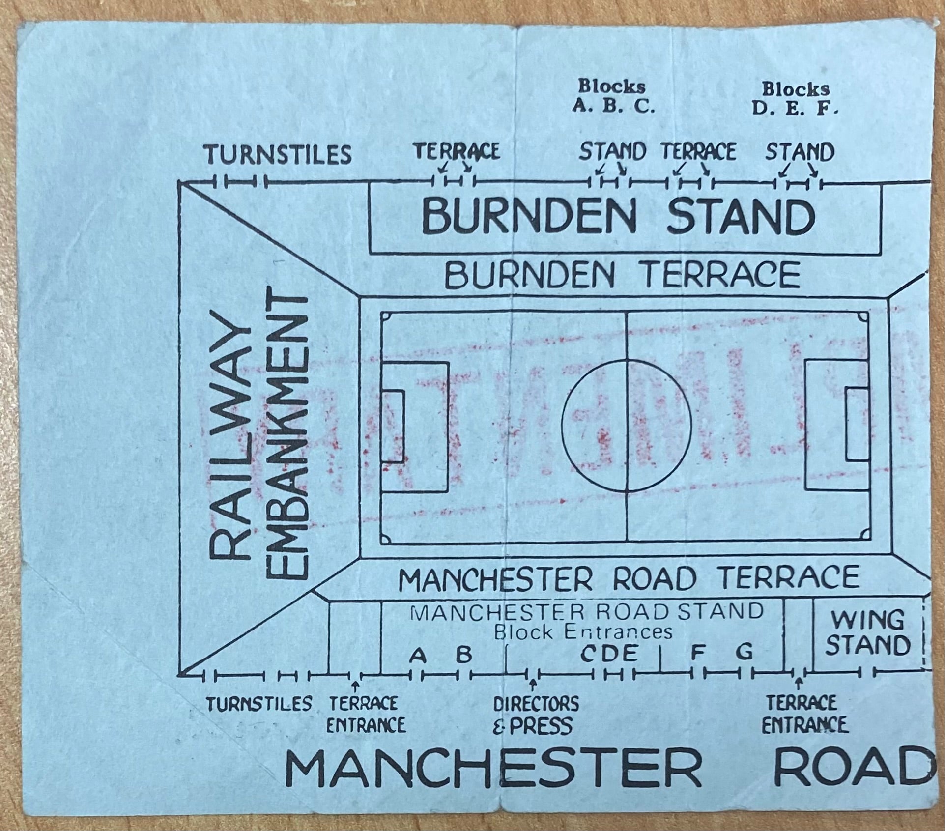 1977/78 ORIGINAL DIVISION TWO TICKET BOLTON WANDERERS V TOTTENHAM HOTSPUR