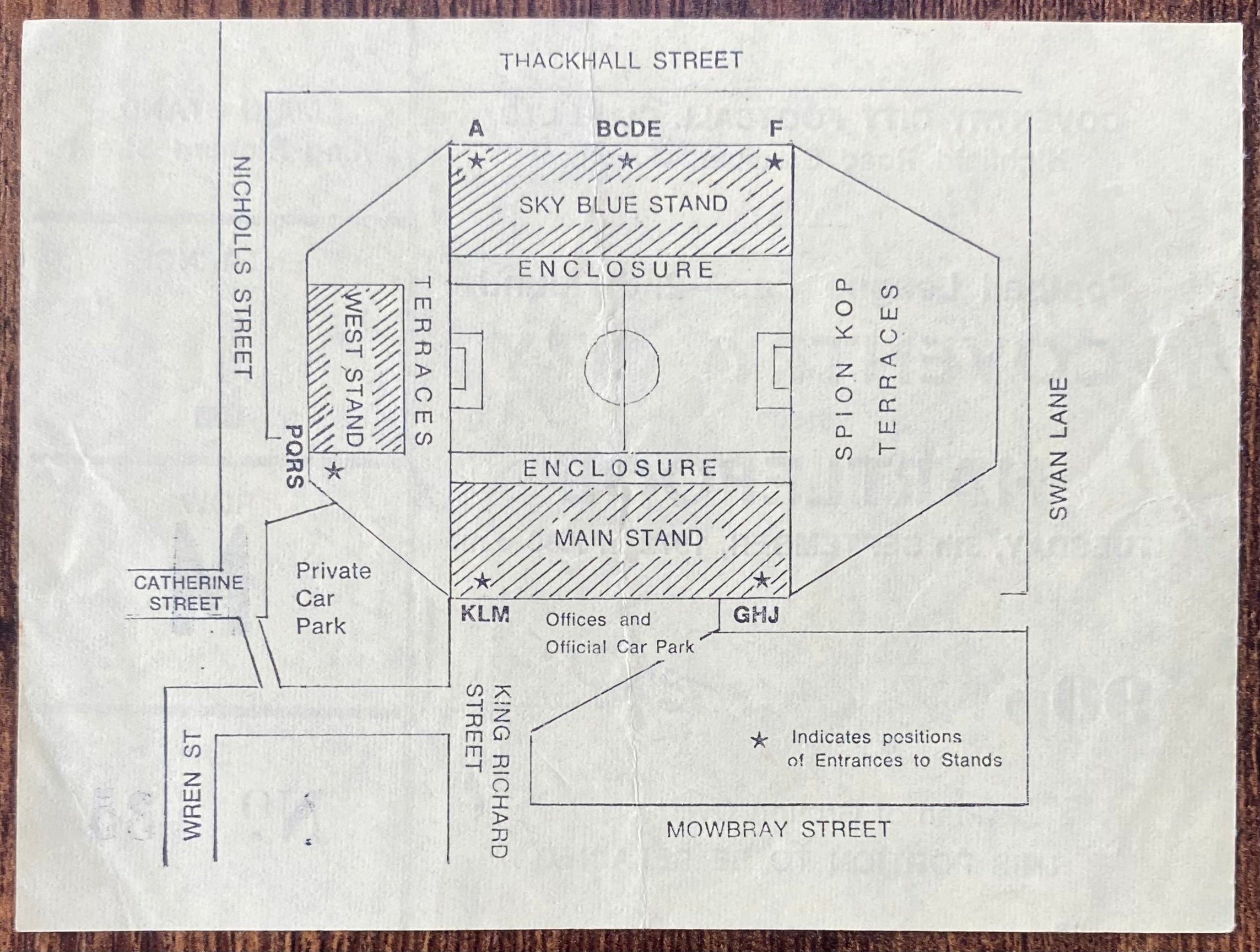 1972/73 ORIGINAL LEAGUE CUP 2ND ROUND TICKET COVENTRY CITY V HARTLEPOOL UNITED