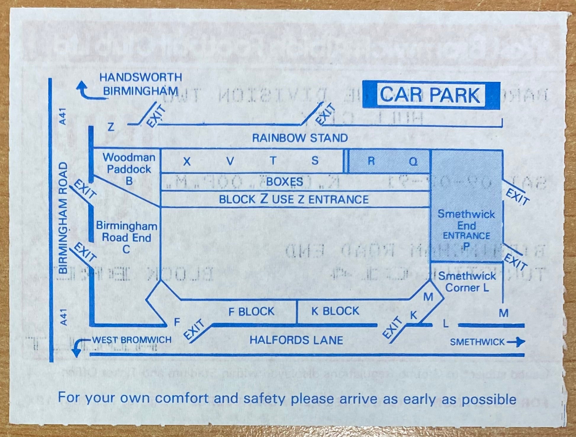 1990/91 ORIGINAL DIVISION 2 TICKET WEST BROMWICH ALBION V HULL CITY