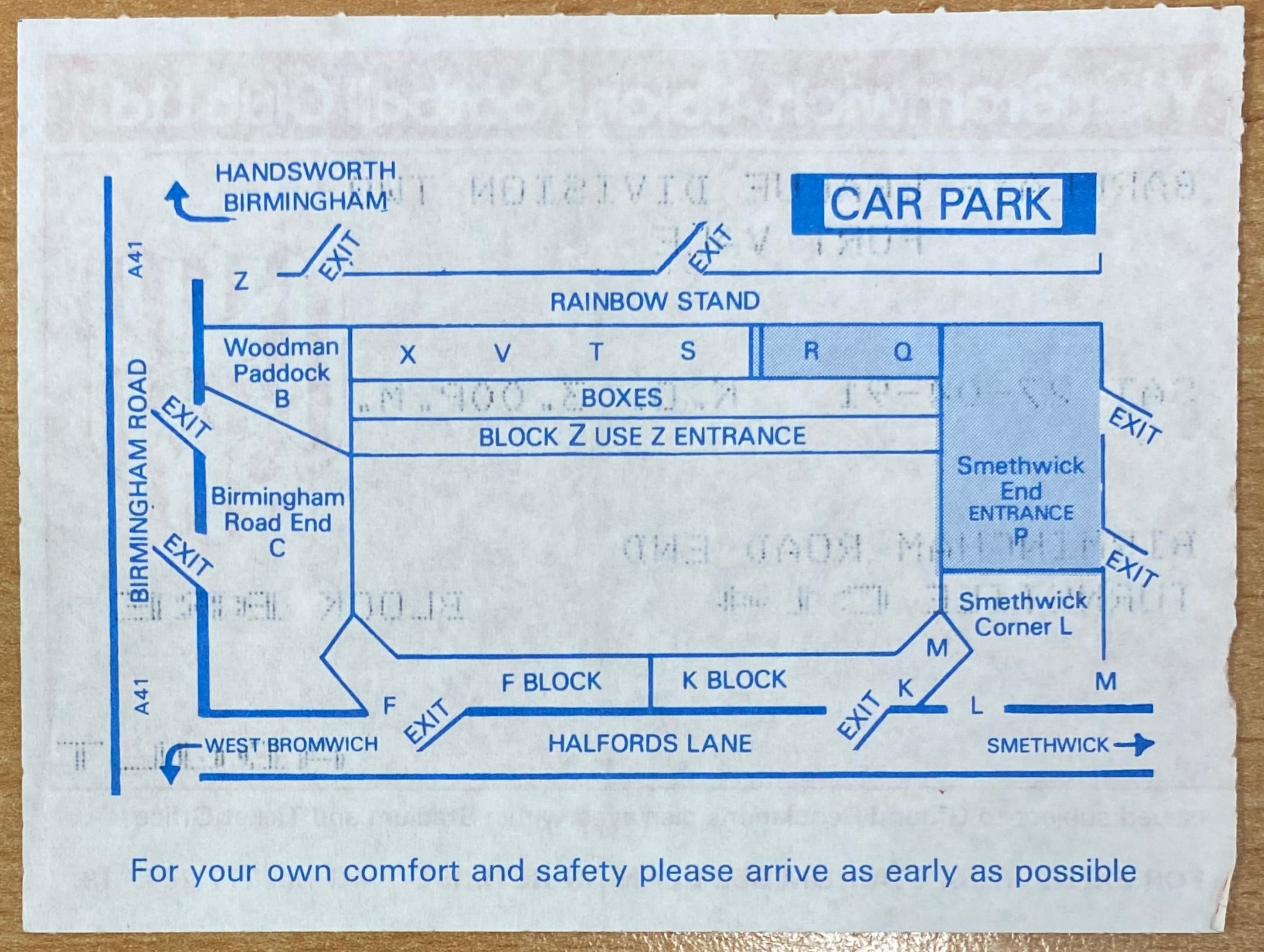1990/91 ORIGINAL DIVISION 2 TICKET WEST BROMWICH ALBION V PORT VALE