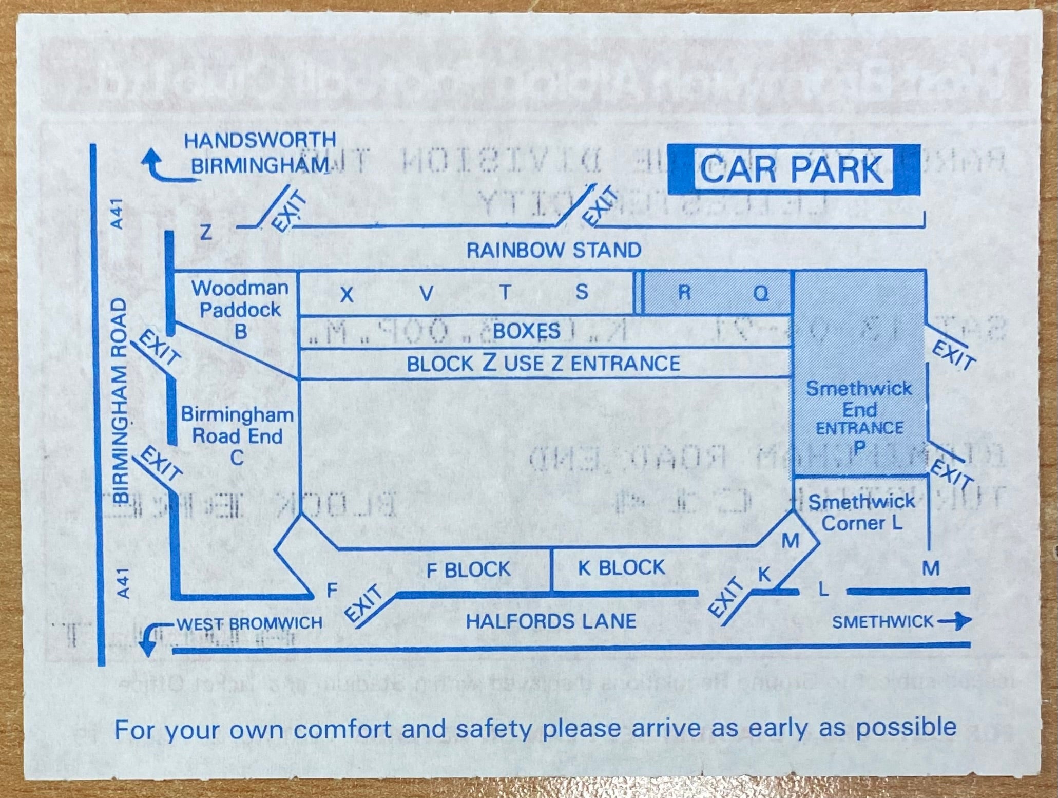 1990/91 ORIGINAL DIVISION 2 TICKET WEST BROMWICH ALBION V LEICESTER CITY