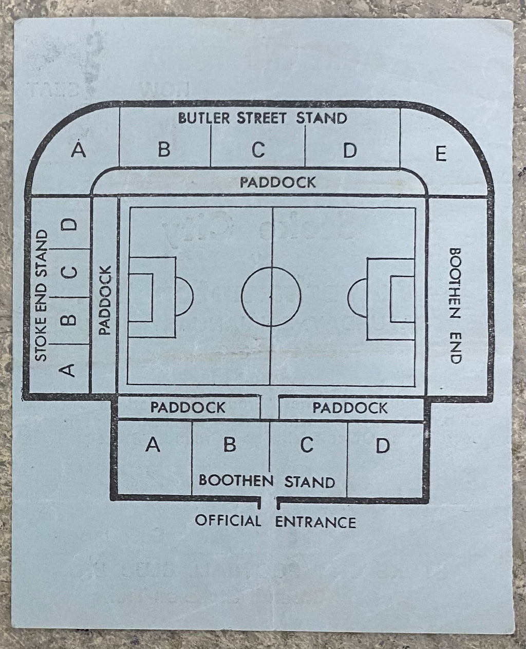 1980/81 ORIGINAL FA CUP 3RD ROUND TICKET STOKE CITY V WOLVERHAMPTON WANDERERS