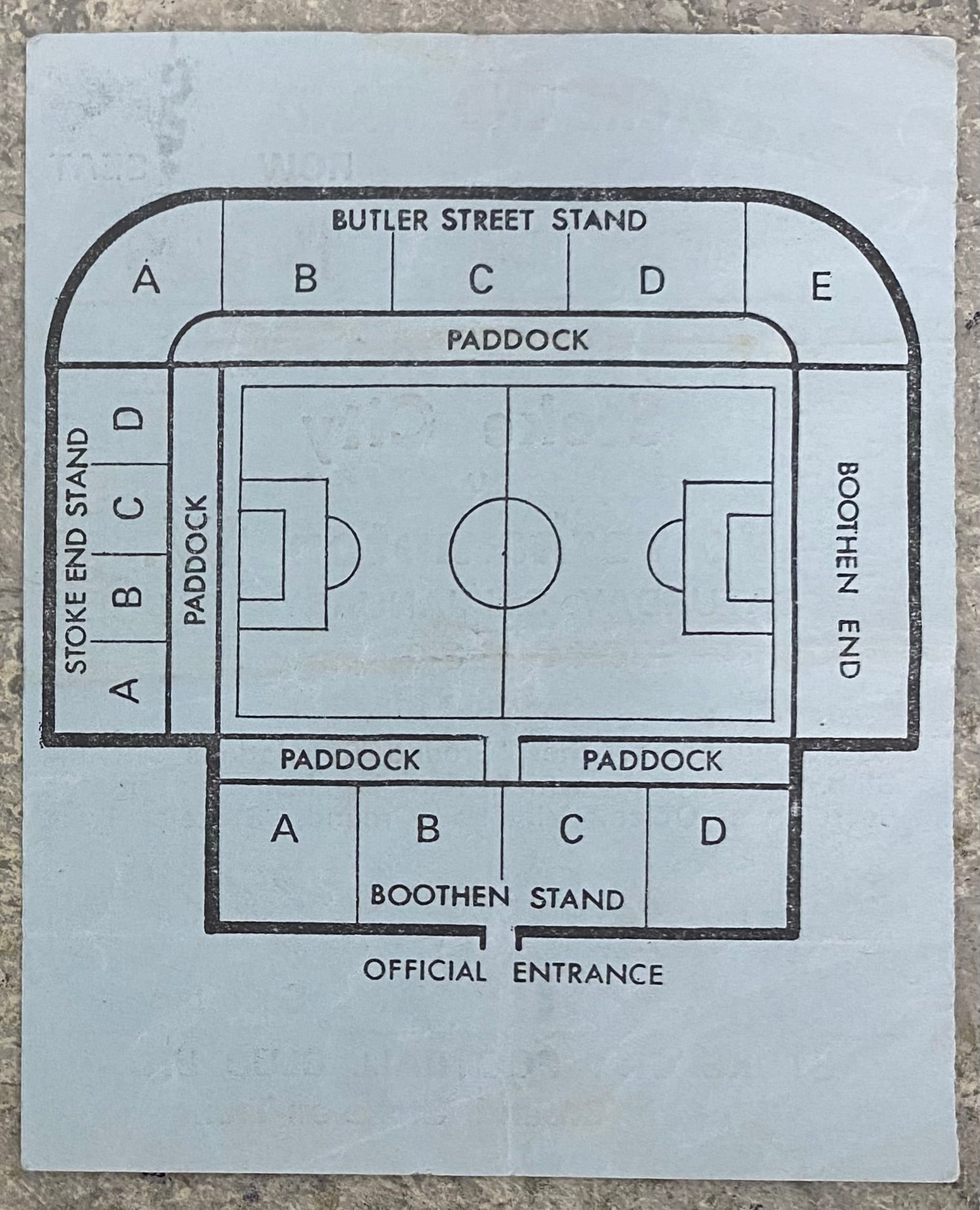 1980/81 ORIGINAL FA CUP 3RD ROUND TICKET STOKE CITY V WOLVERHAMPTON WANDERERS