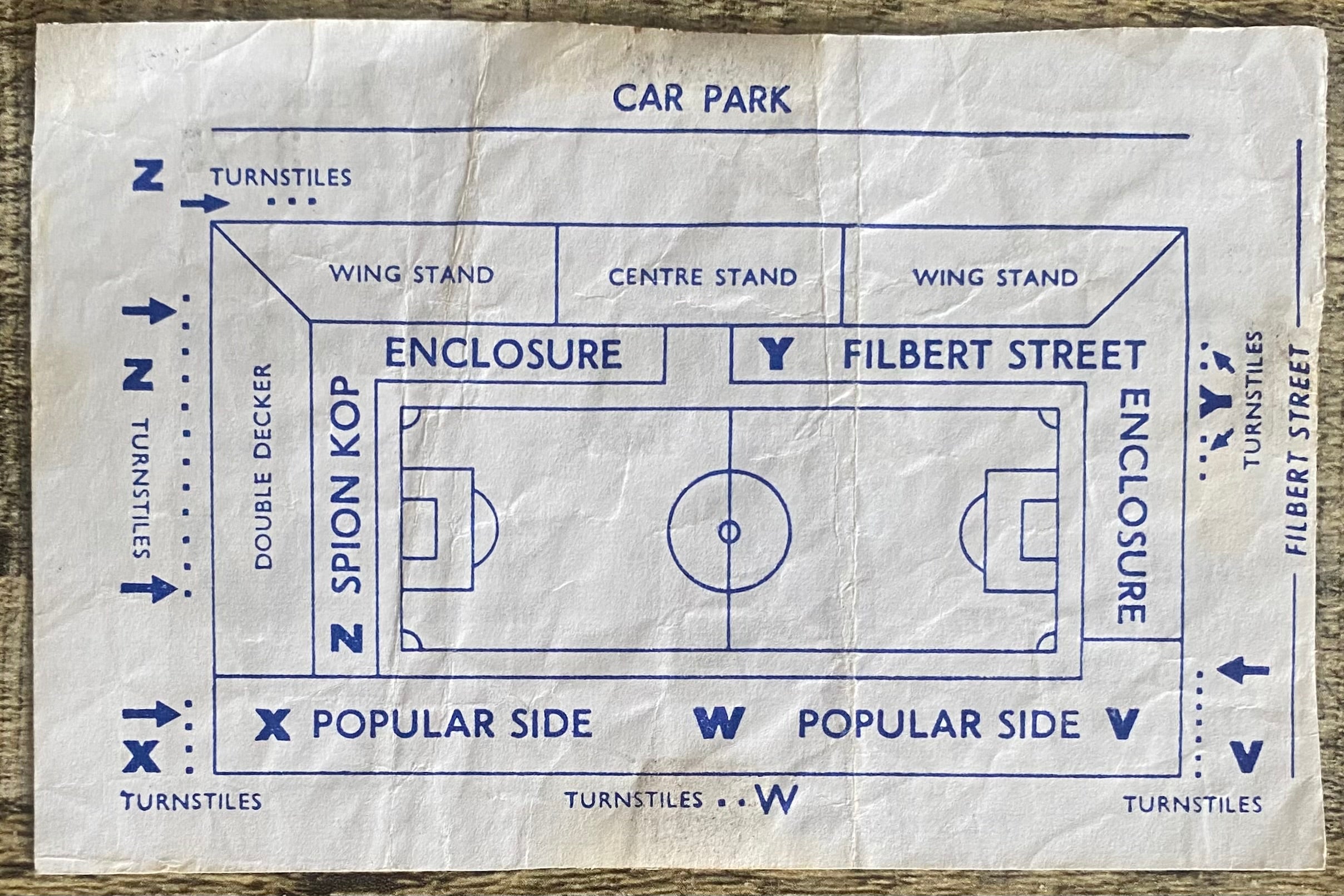 1967/68 ORIGINAL FA CUP 6TH ROUND TICKET LEICESTER CITY V EVERTON
