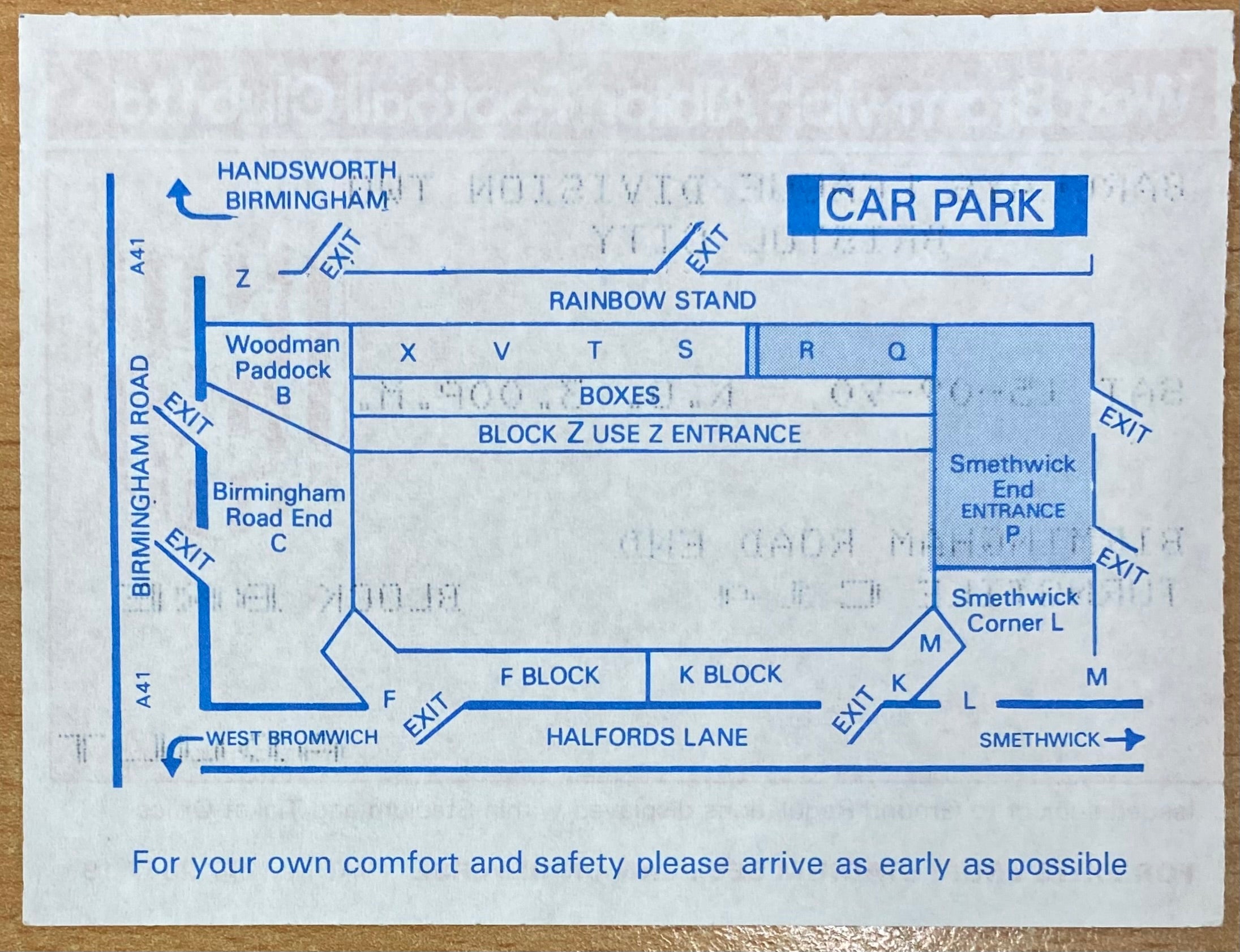 1990/91 ORIGINAL DIVISION 2 TICKET WEST BROMWICH ALBION V BRISTOL CITY