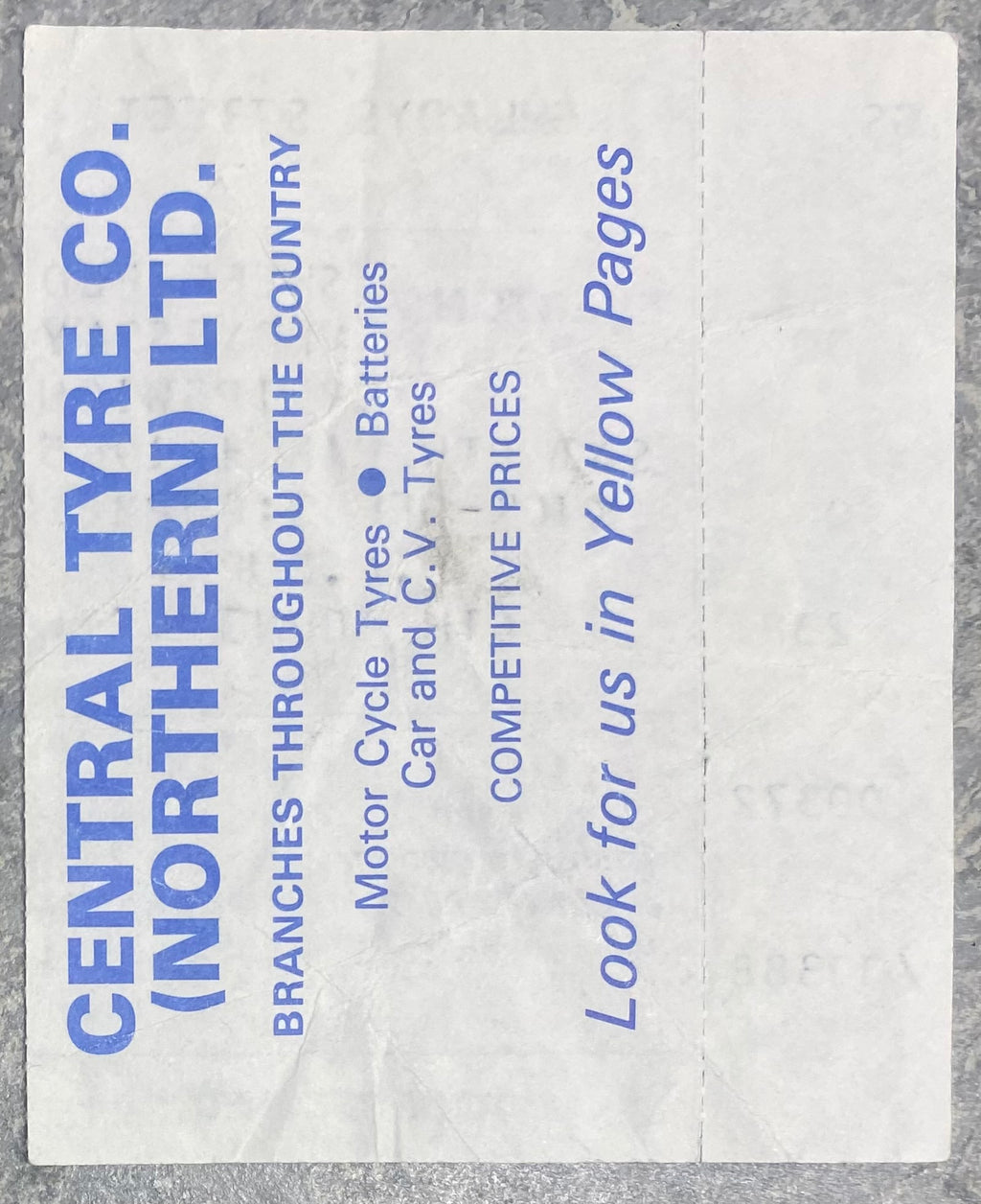 1984/85 ORIGINAL FA CUP 6TH ROUND TICKET EVERTON V IPSWICH TOWN