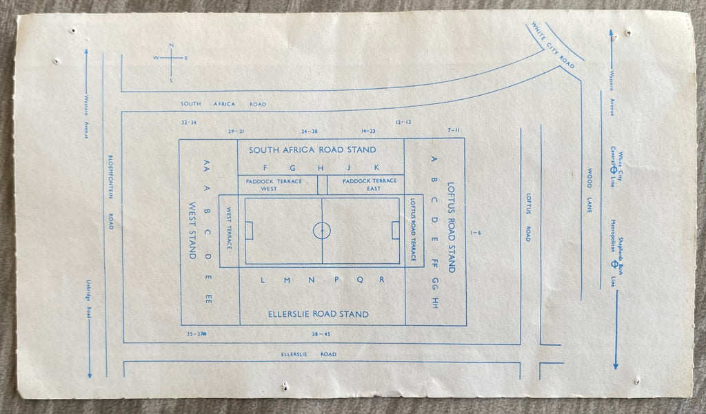 1988/89 ORIGINAL DIVISION ONE TICKET QUEENS PARK RANGERS V CHARLTON ATHLETIC
