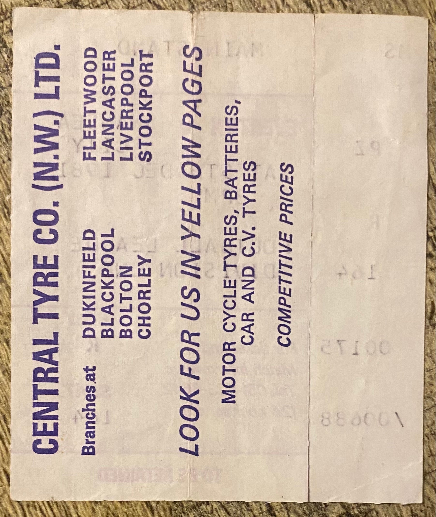 1981/82 ORIGINAL DIVISION ONE TICKET EVERTON V SWANSEA CITY