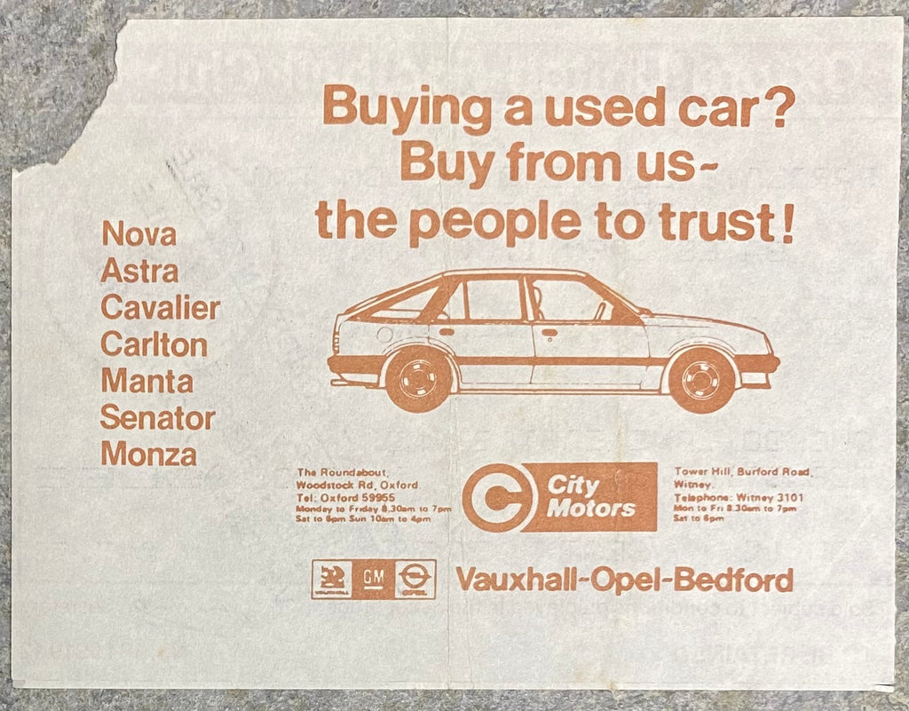 1989/90 ORIGINAL DIVISION TWO TICKET OXFORD UNITED V LEEDS UNITED