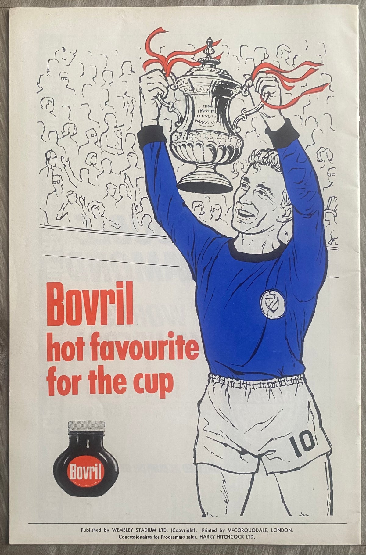1968 ORIGINAL EUROPEAN CUP FINAL PROGRAMME MANCHESTER UNITED V BENFICA