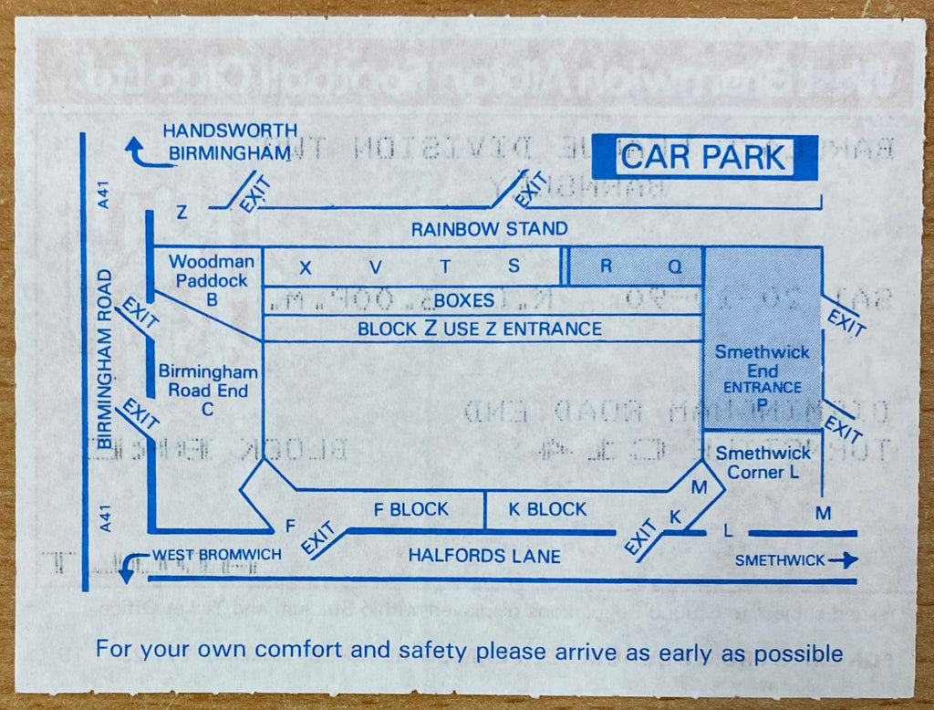 1990/91 ORIGINAL DIVISION 2 TICKET WEST BROMWICH ALBION V BARNSLEY