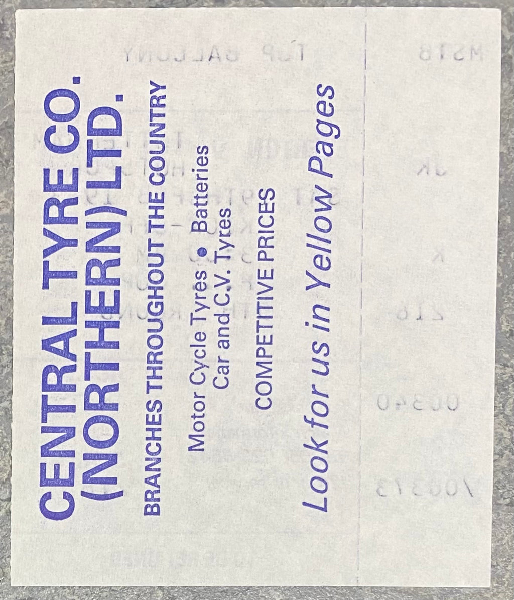 1982/83 ORIGINAL FA CUP 5TH ROUND TICKET EVERTON V TOTTENHAM HOTSPUR