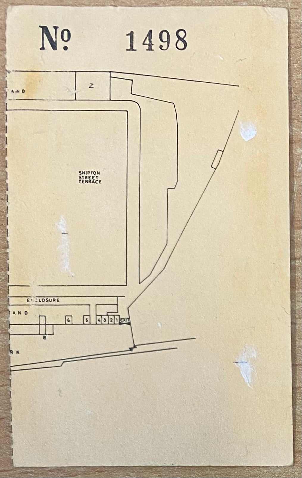 1984/85 ORIGINAL FA CUP 4TH ROUND TICKET YORK CITY V ARSENAL