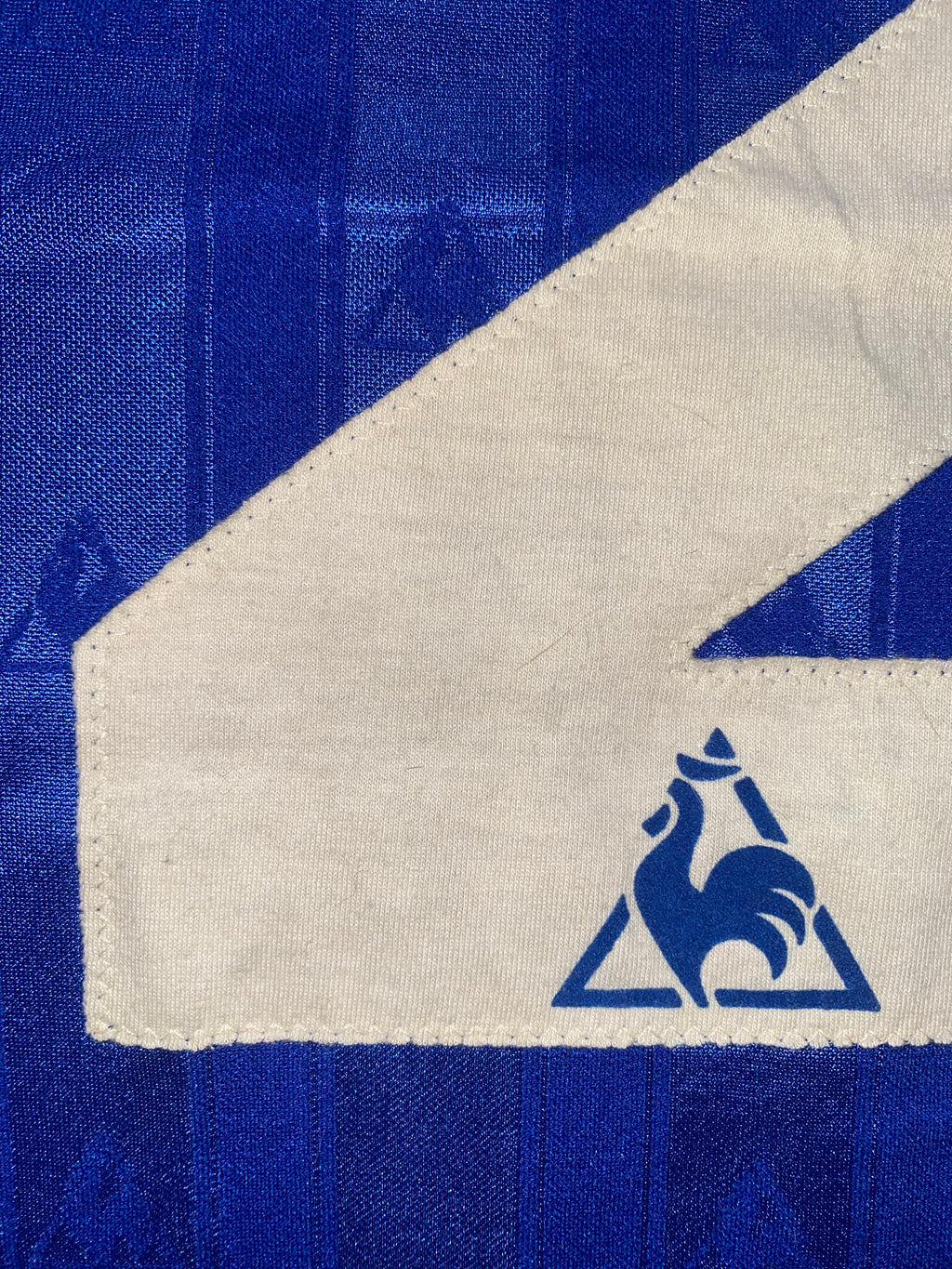 1985/86 EVERTON MATCH WORN LE COQ SPORTIF HOME SHIRT #12
