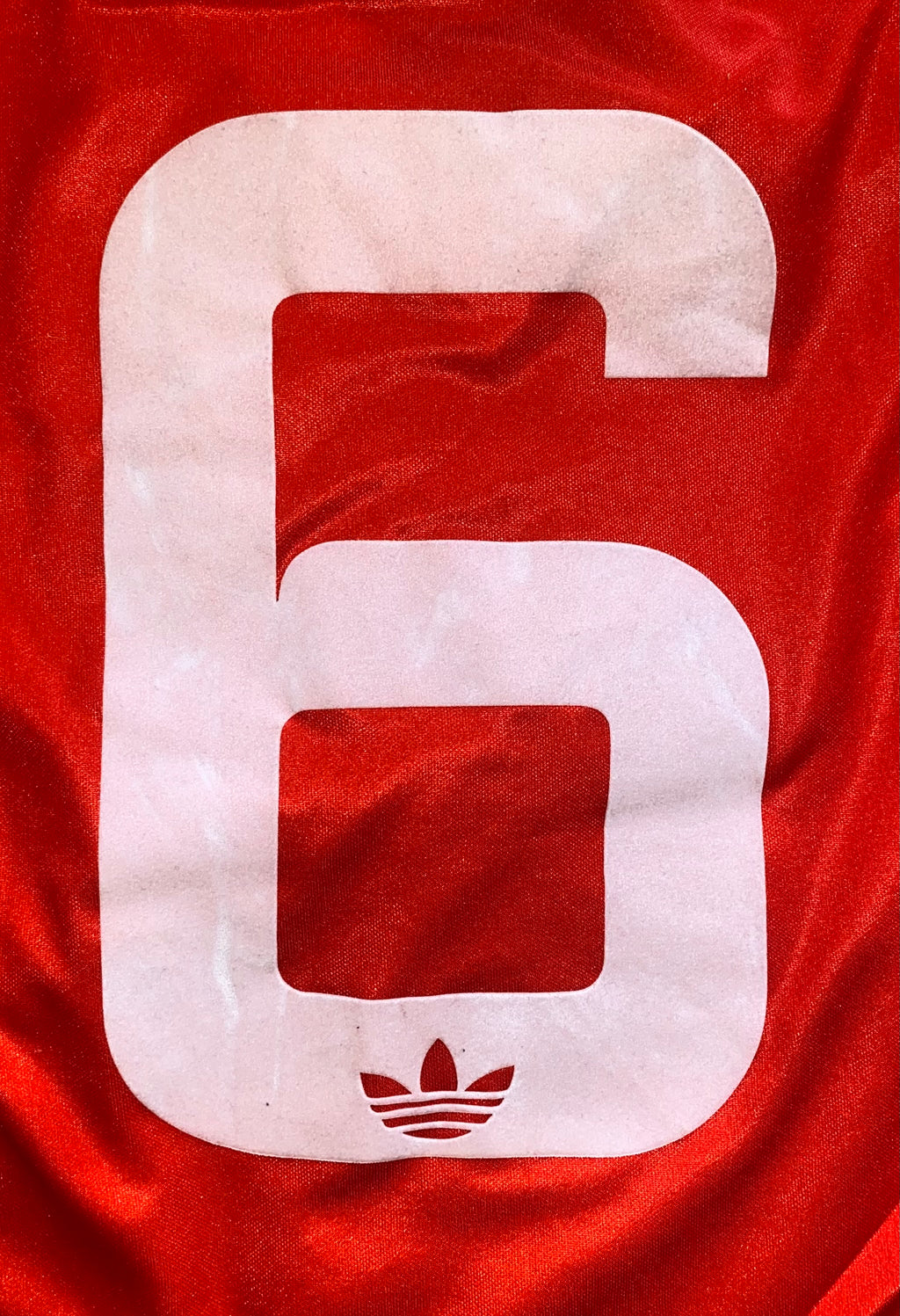 1985 WALES HOME MATCH WORN SHIRT PETER NICHOLAS #6