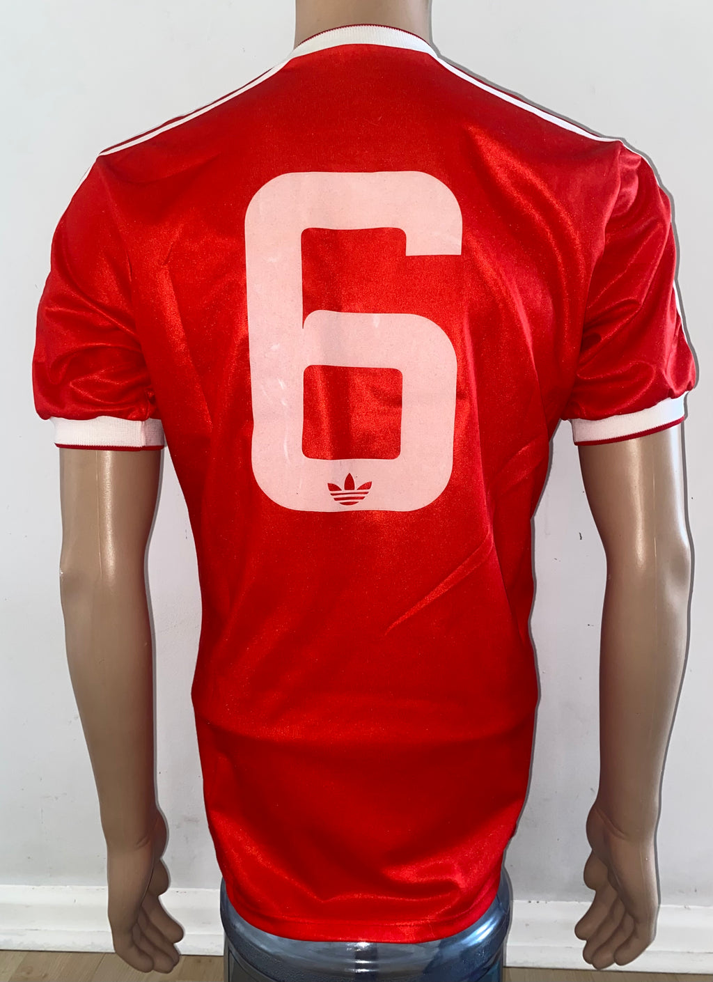 1985 WALES HOME MATCH WORN SHIRT PETER NICHOLAS #6