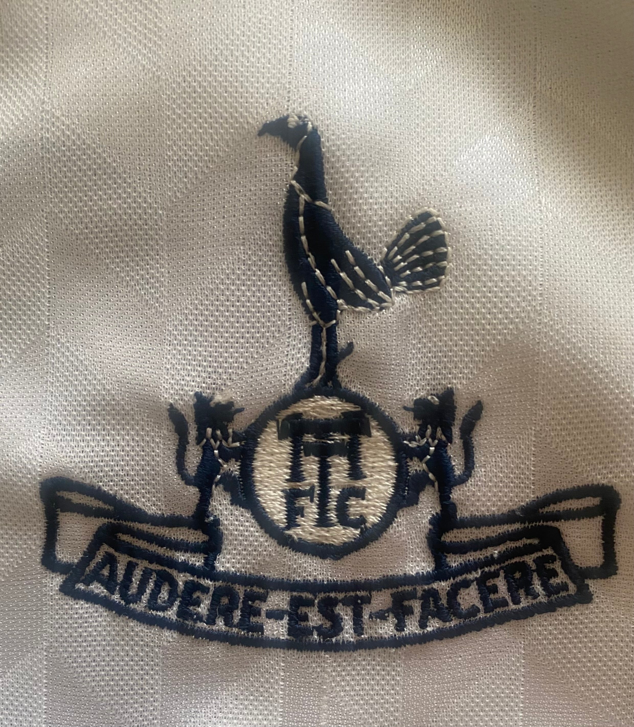 1988/89 TOTTENHAM HOTSPUR HUMMEL MATCH WORN HOME SHIRT #13