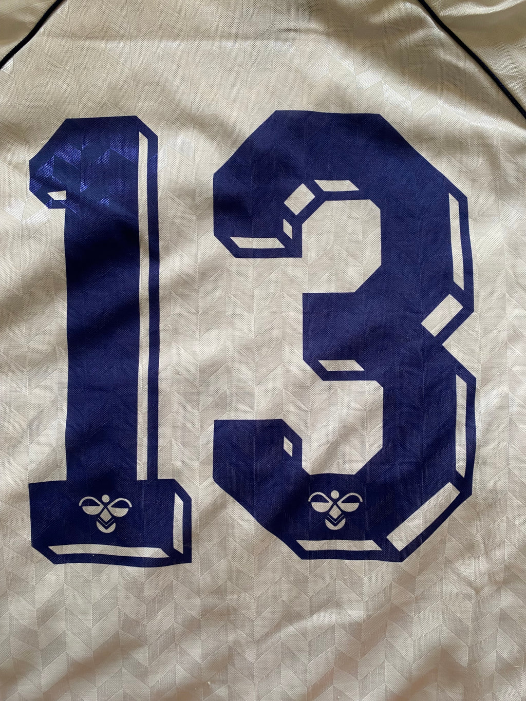 1988/89 TOTTENHAM HOTSPUR HUMMEL MATCH WORN HOME SHIRT #13