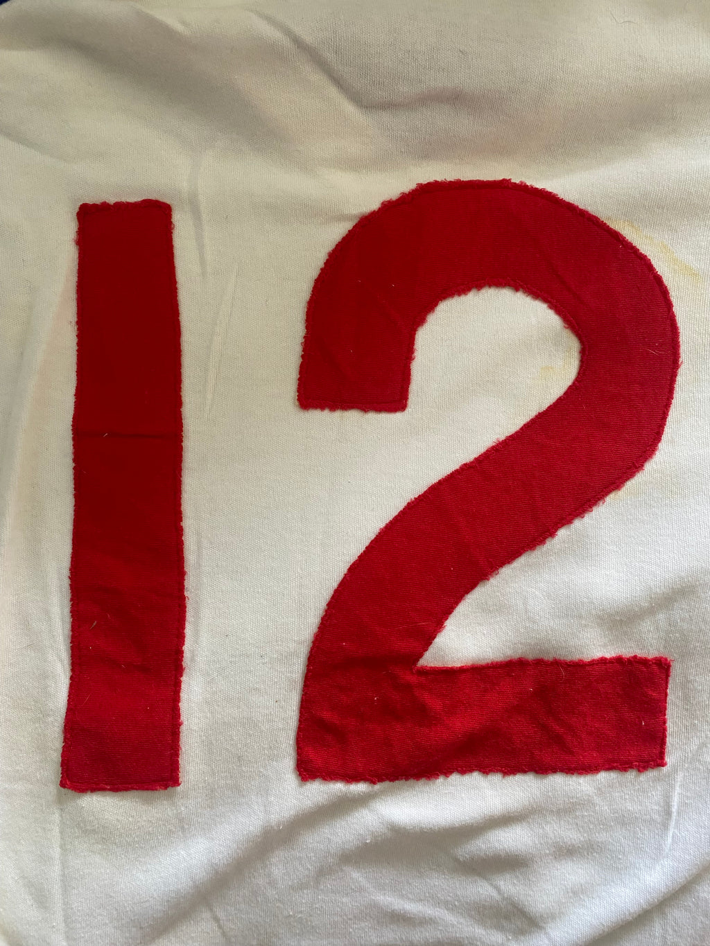 1976 ENGLAND YOUTH MATCH WORN HOME SHIRT COWANS #12