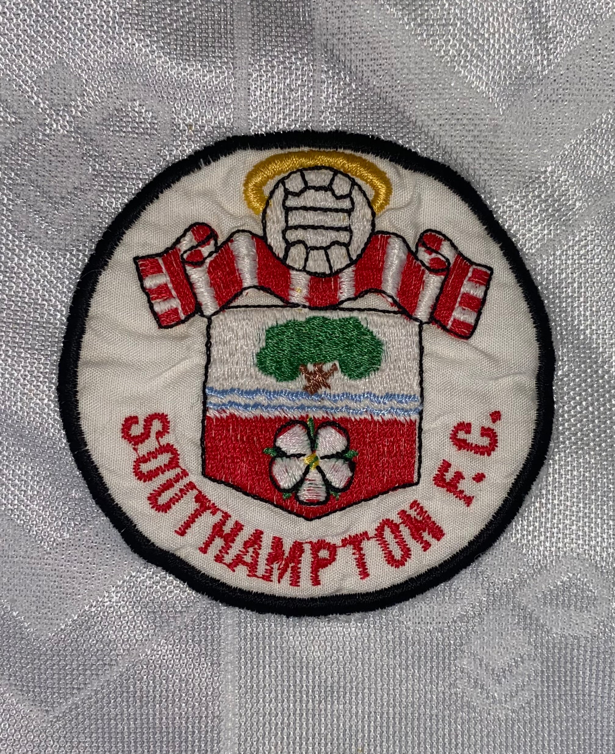 1989/90 SOUTHAMPTON MATCH WORN HUMMEL AWAY SHIRT #13