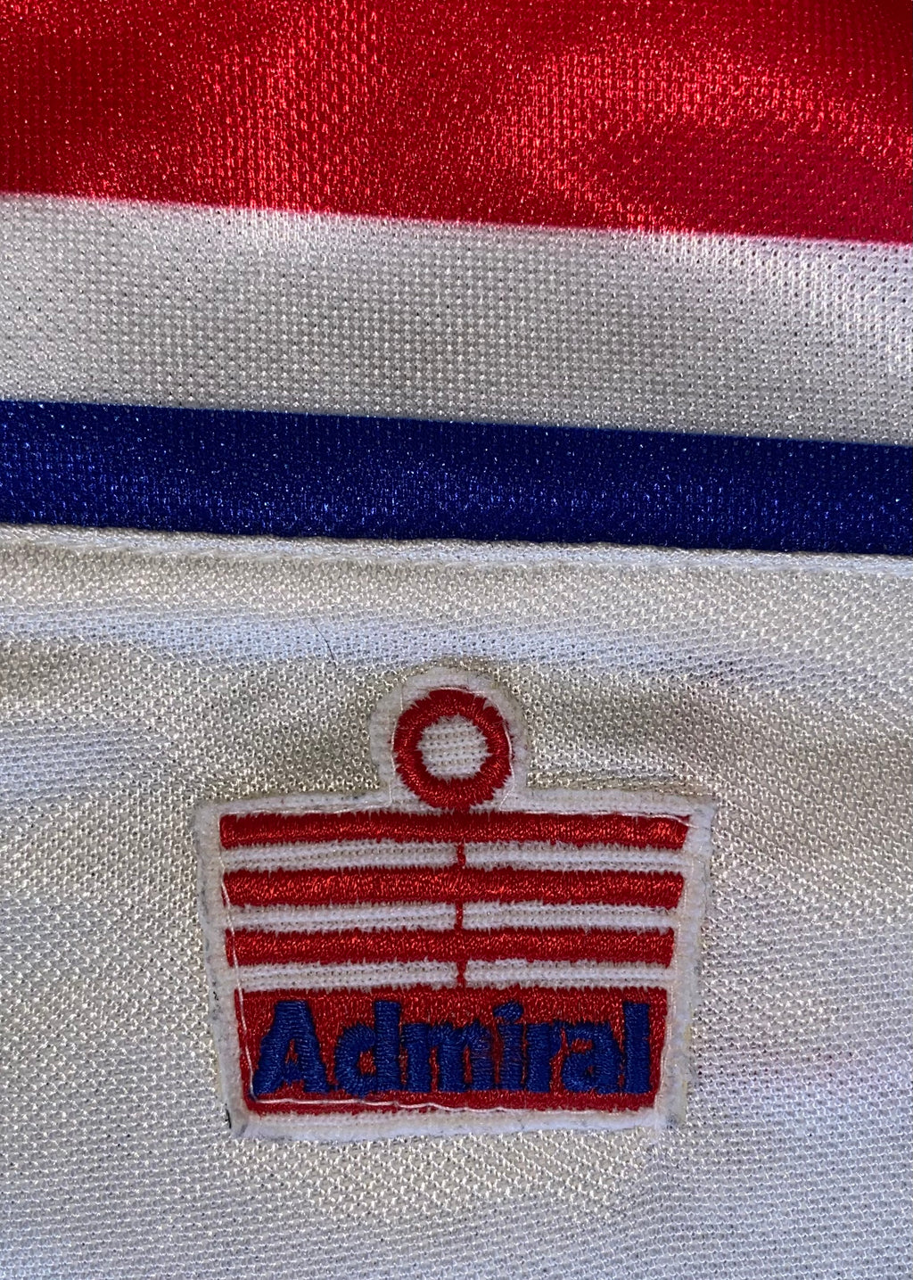 ENGLAND 1980-83 ADMIRAL MATCH WORN YOUTH SHIRT #6