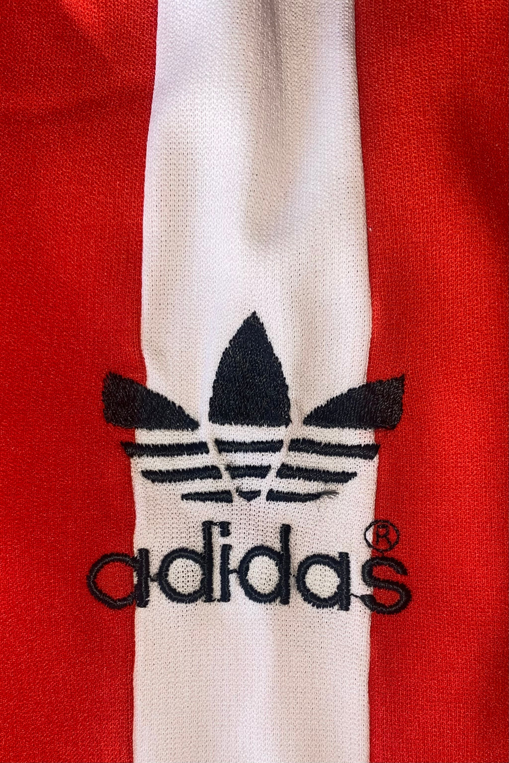 1980/81 ADIDAS ORIENT MATCH WORN AWAY SHIRT #10