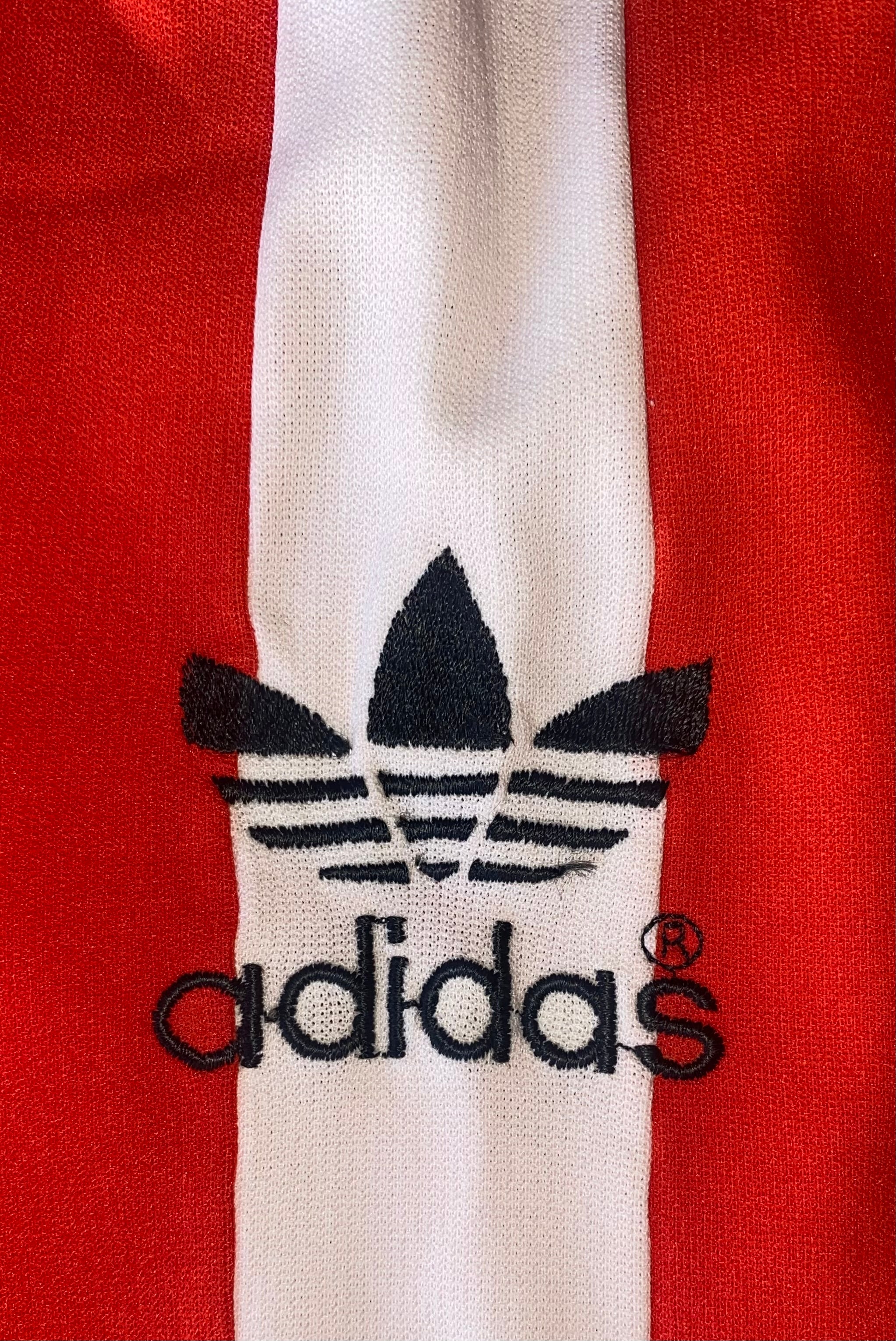 1980/81 ADIDAS ORIENT MATCH WORN AWAY SHIRT #10
