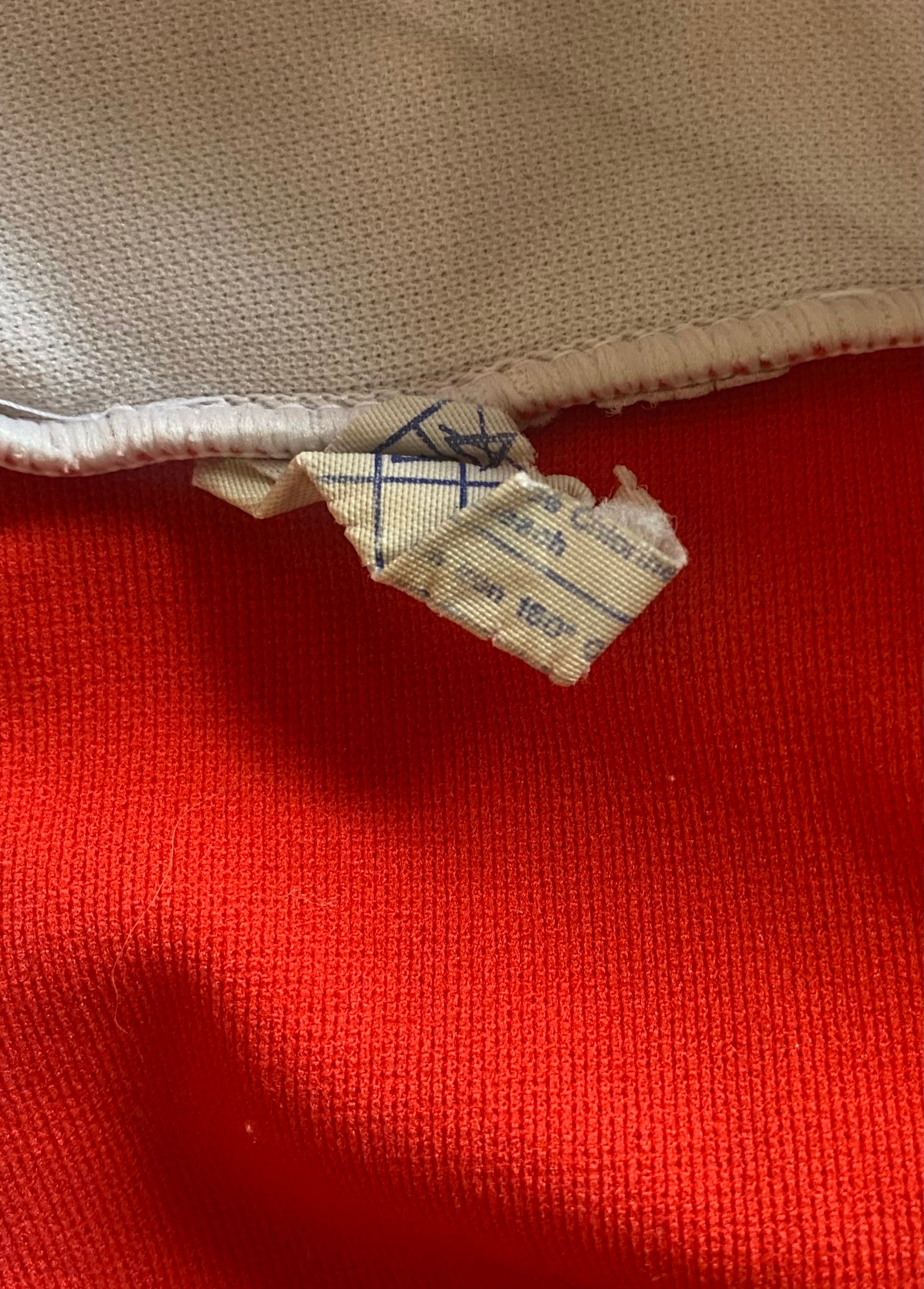 1980/81 ADIDAS ORIENT MATCH WORN AWAY SHIRT #10