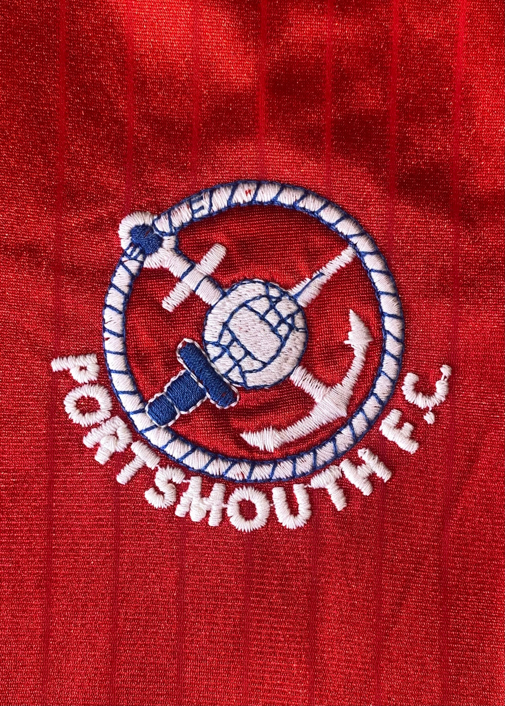 1986/87 PORTSMOUTH MATCH WORN AWAY SHIRT (KEVIN O'CALLAGHAN  #7)