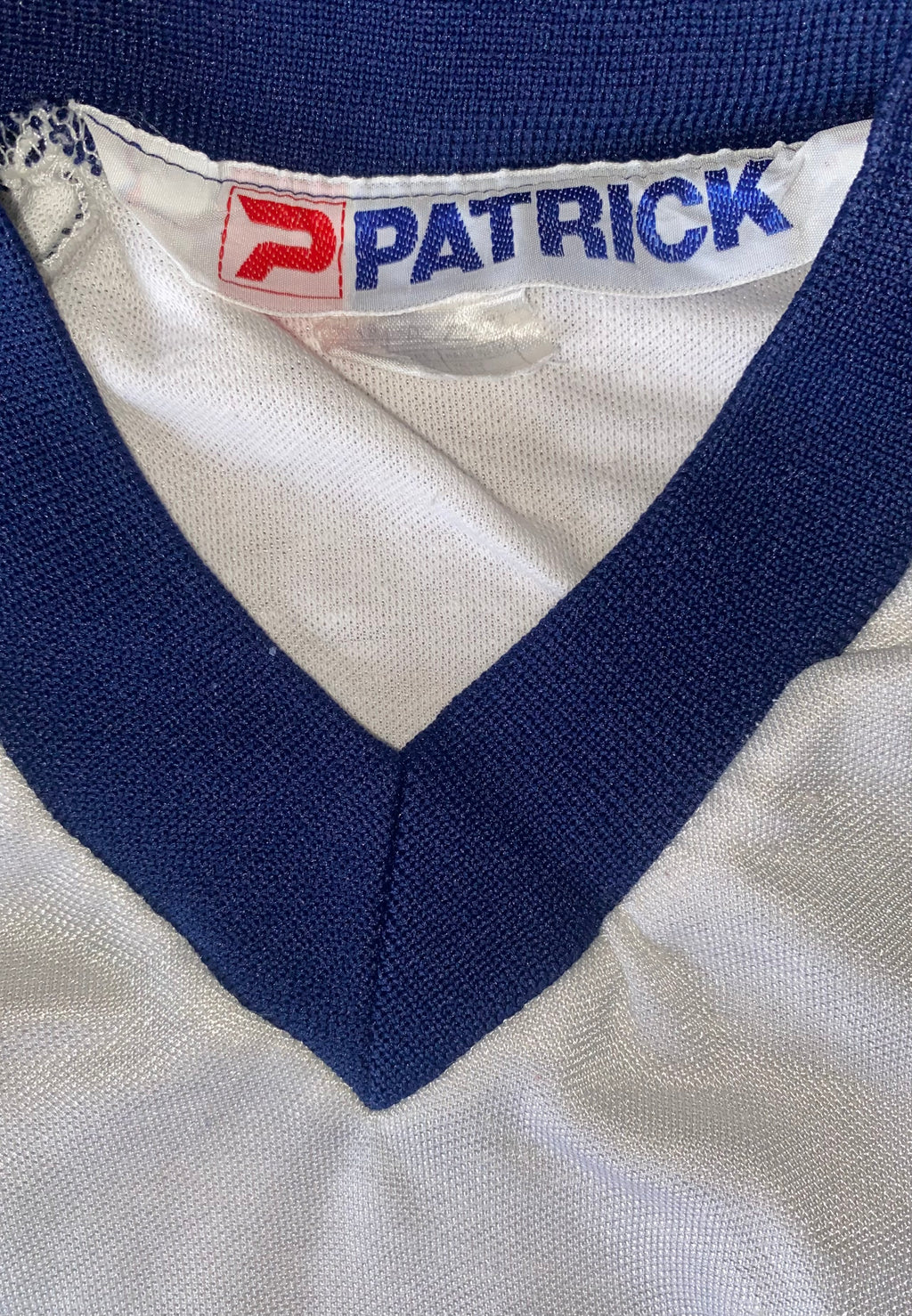 1983/84 DERBY COUNTY MATCH WORN PATRICK HOME SHIRT #15
