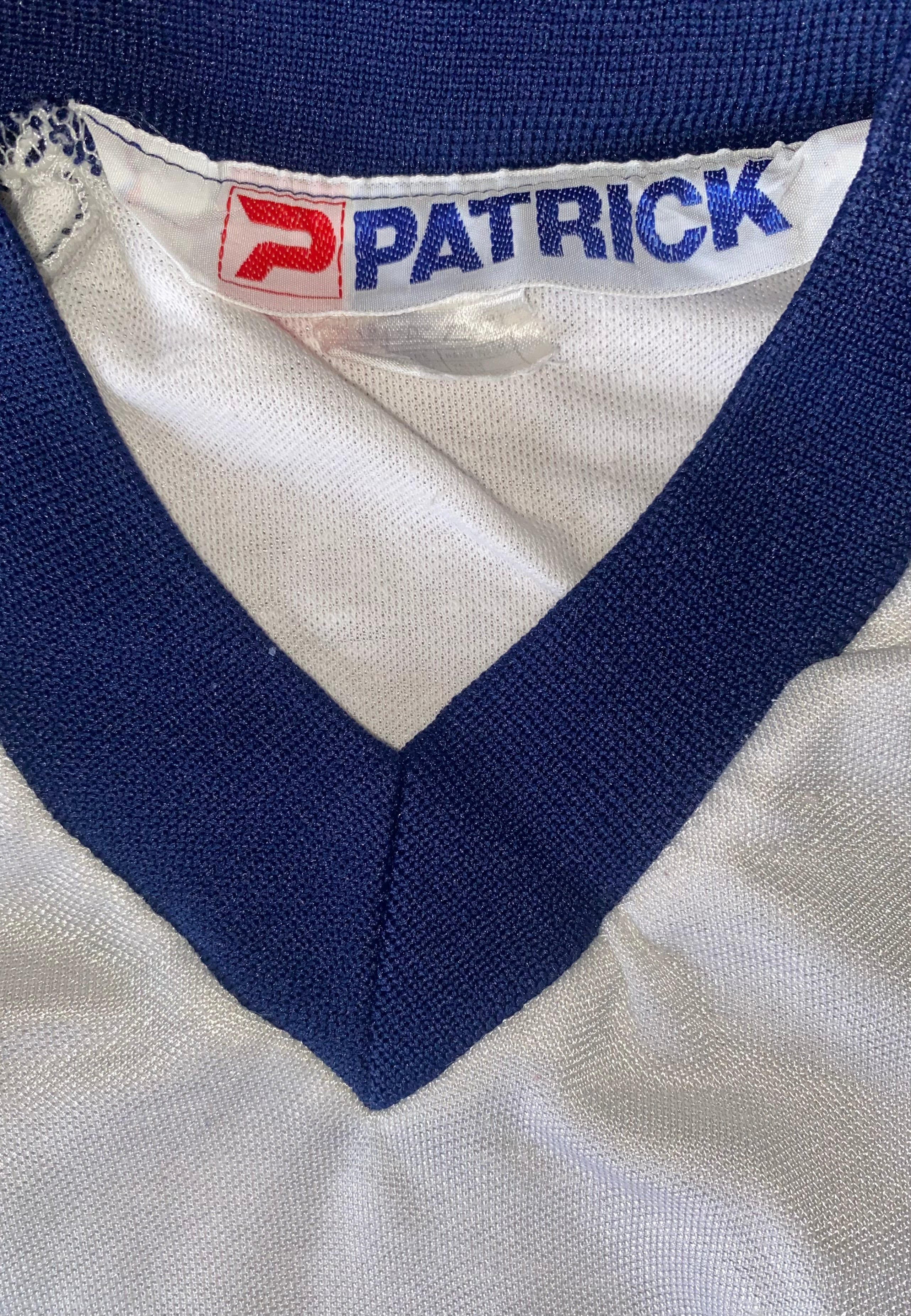 1983/84 DERBY COUNTY MATCH WORN PATRICK HOME SHIRT #15
