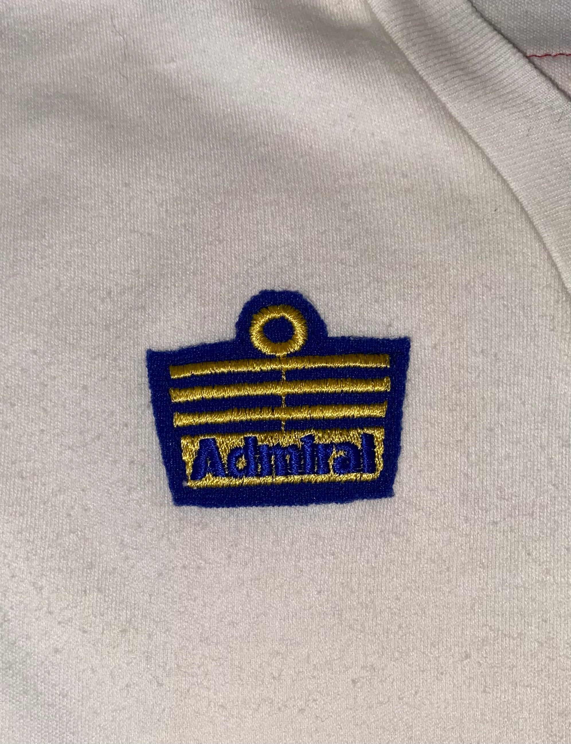 1978/79 ENGLAND MATCH WORN ADMIRAL HOME SHIRT #9
