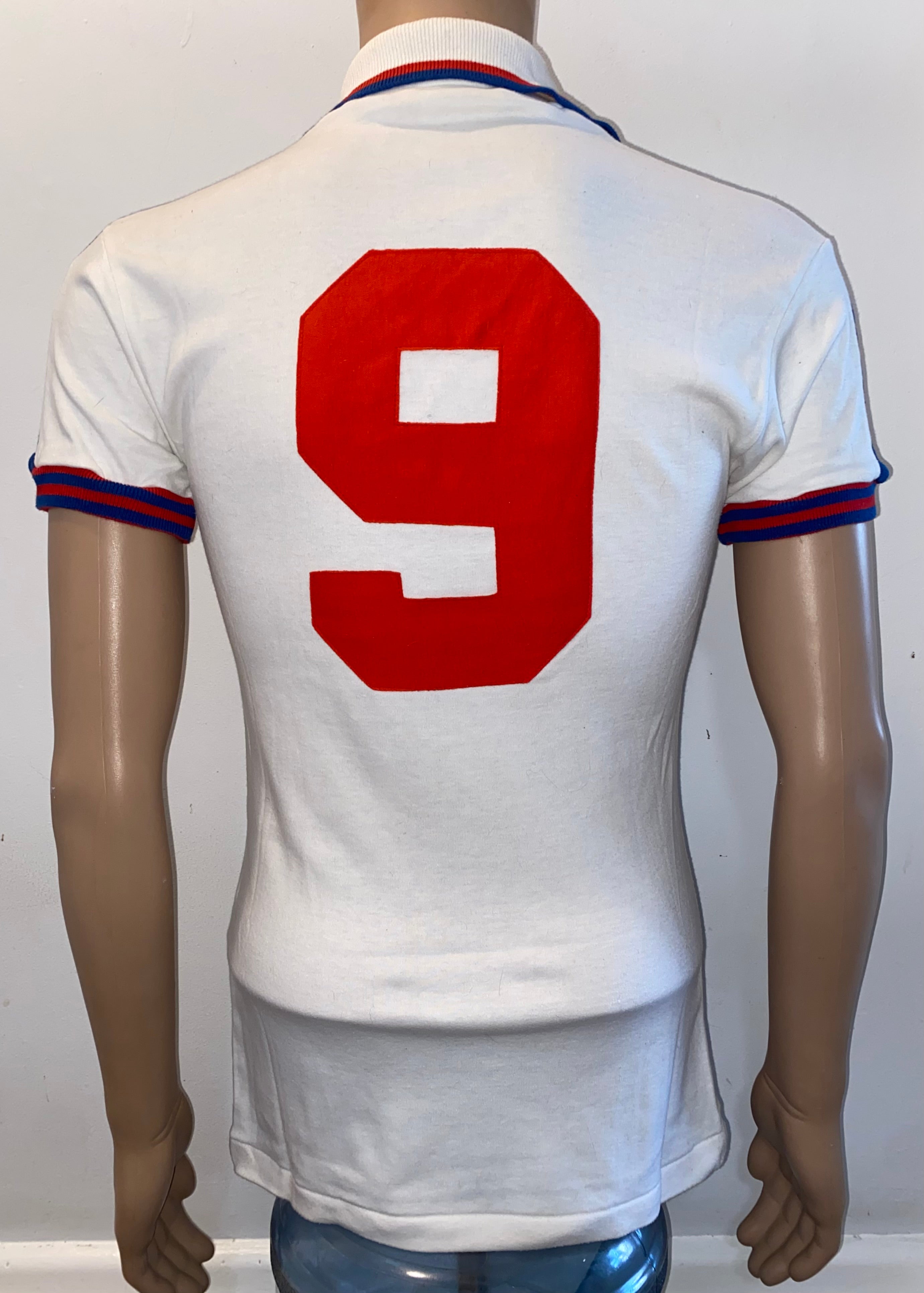 1978/79 ENGLAND MATCH WORN ADMIRAL HOME SHIRT #9
