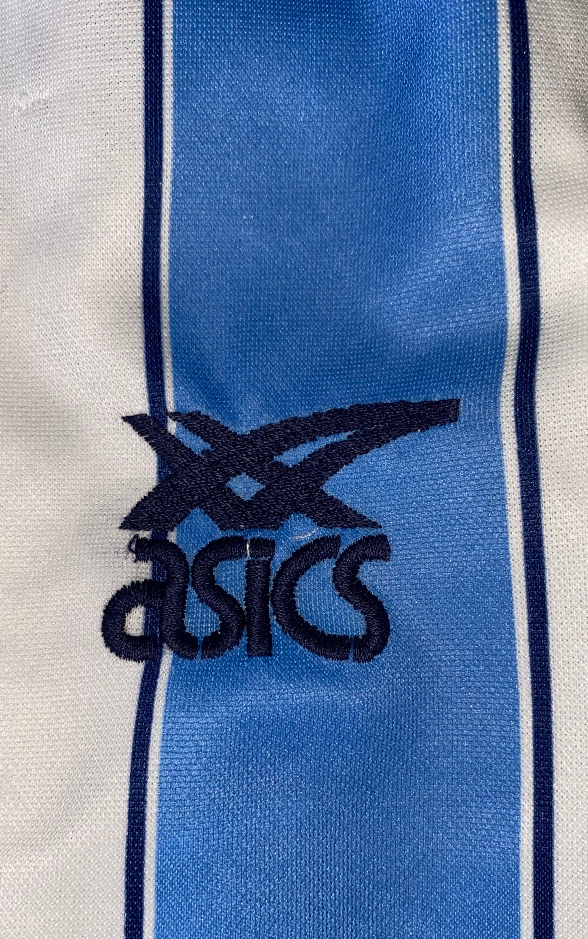 1989/90 COVENTRY CITY MATCH WORN ASICS HOME SHIRT #12