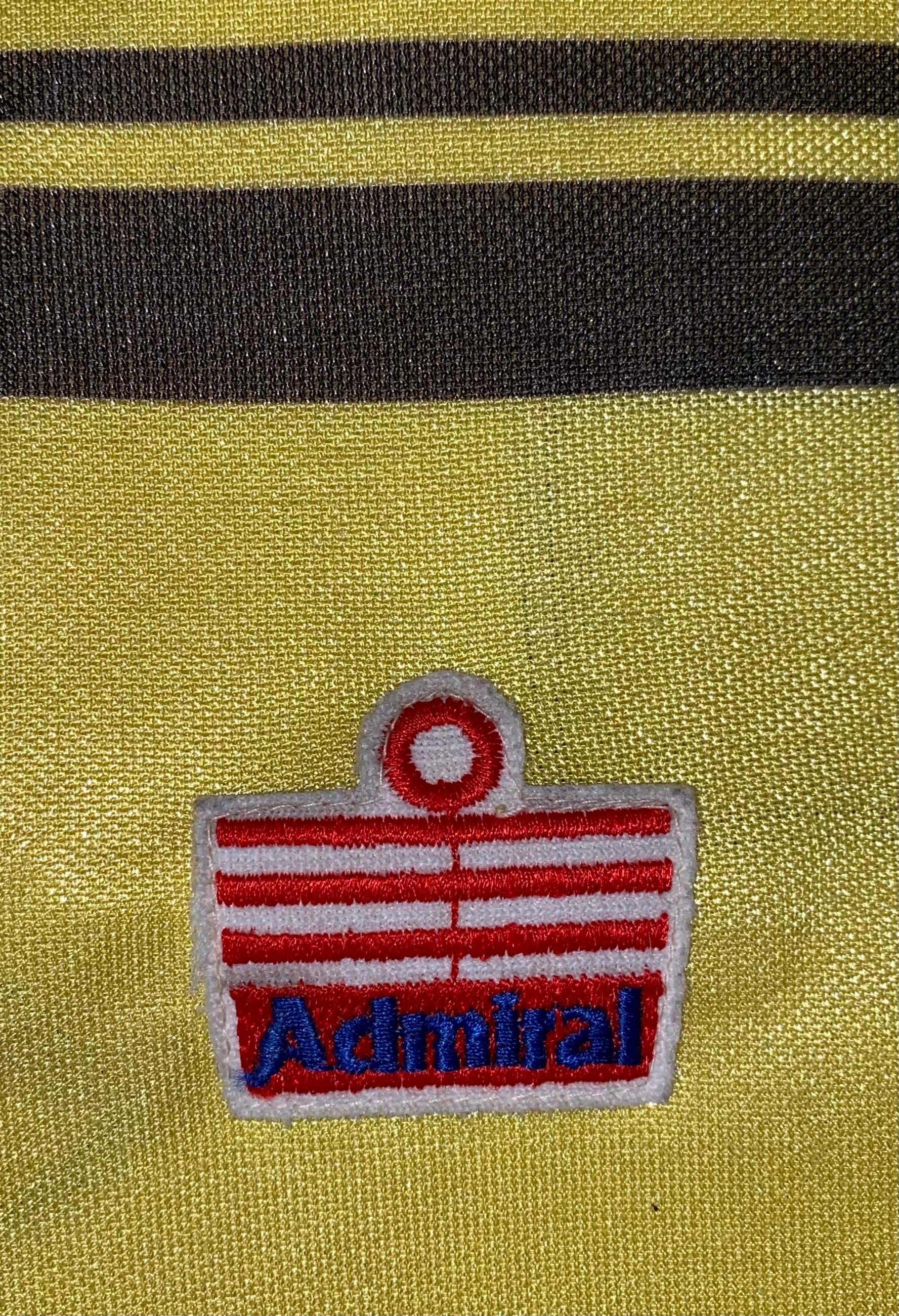 1980-83 ENGLAND U18 MATCH WORN ADMIRAL GOALKEEPERS SHIRT #13