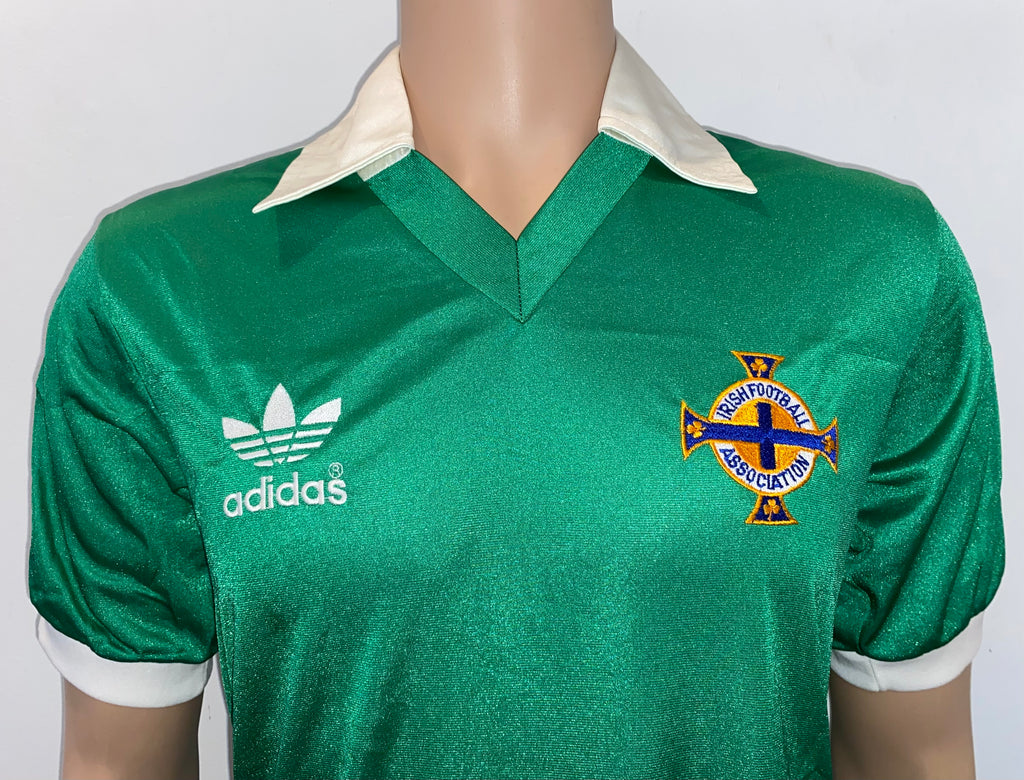 1978 NORTHERN IRELAND MATCH WORN SHIRT CHRIS MCGRATH V ENGLAND/SCOTLAND/WALES