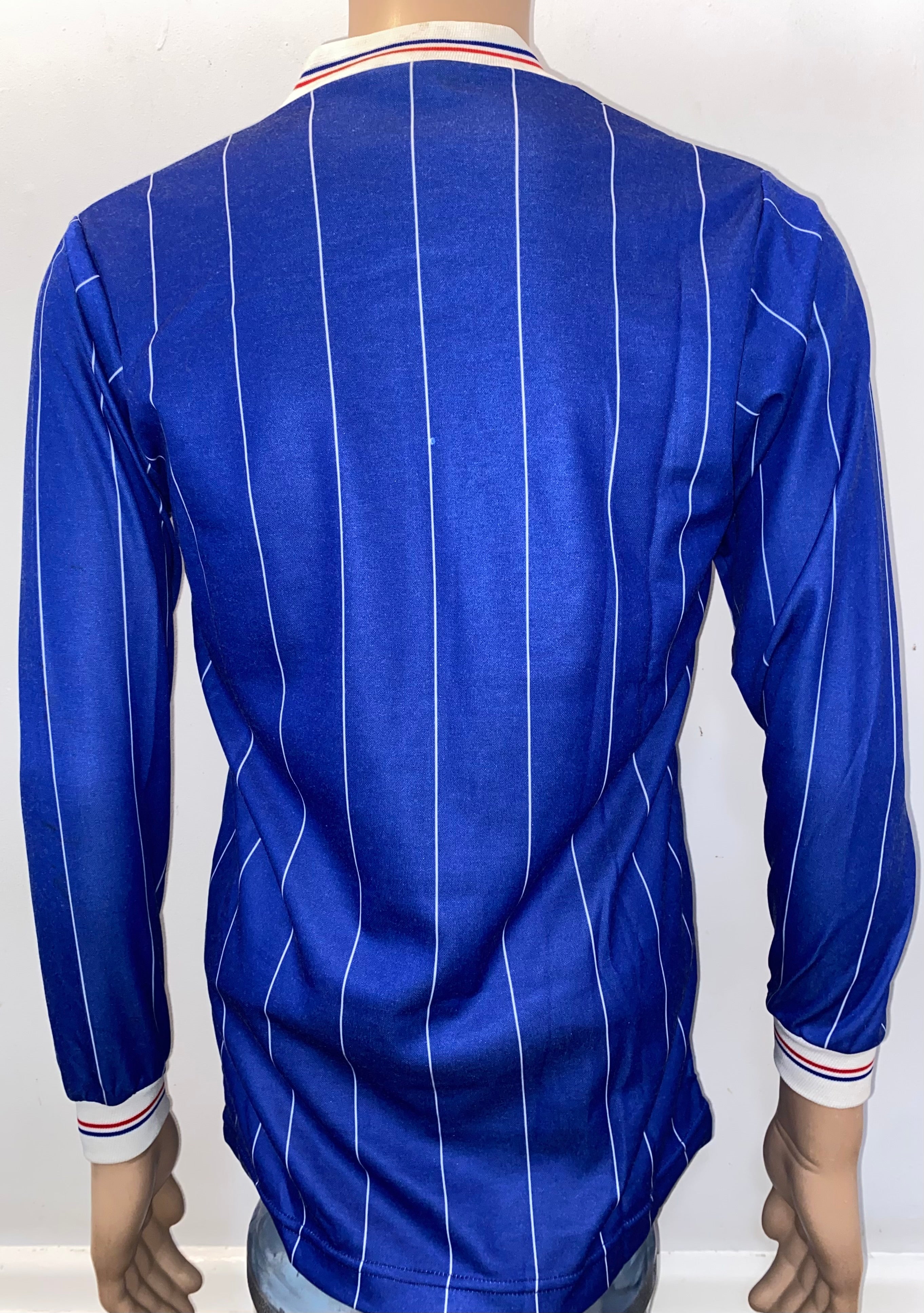 1985/86 CARLISLE UNITED MATCH ISSUE HOME SHIRT (WORN SPARE)