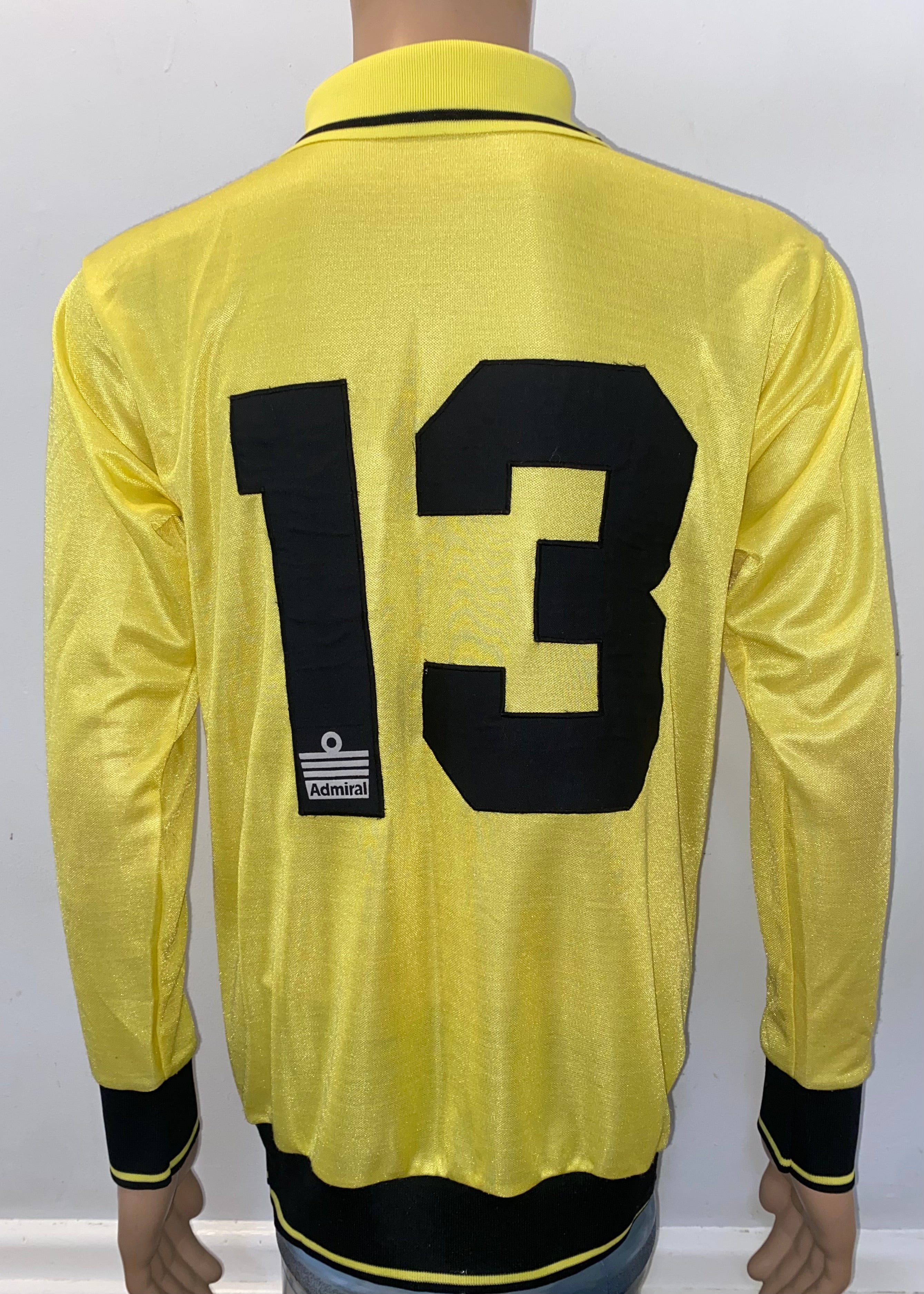 1980-83 ENGLAND U18 MATCH WORN ADMIRAL GOALKEEPERS SHIRT #13