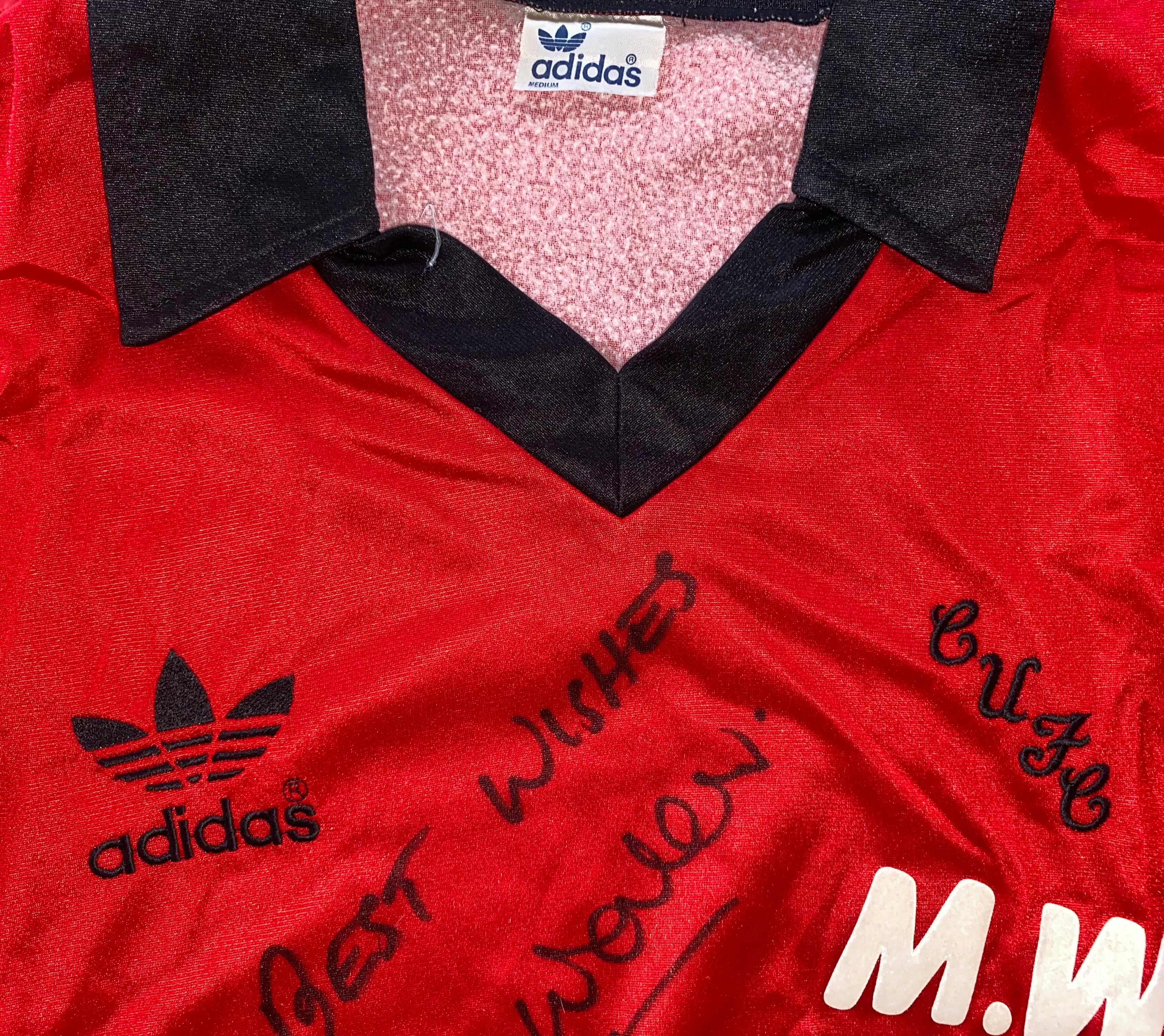 1979/80 COLCHESTER UNITED MATCH WORN ADIDAS AWAY SHIRT #4