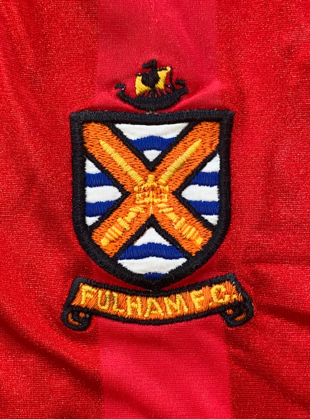 1984/85 FULHAM UMBRO MATCH WORN AWAY SHIRT #8